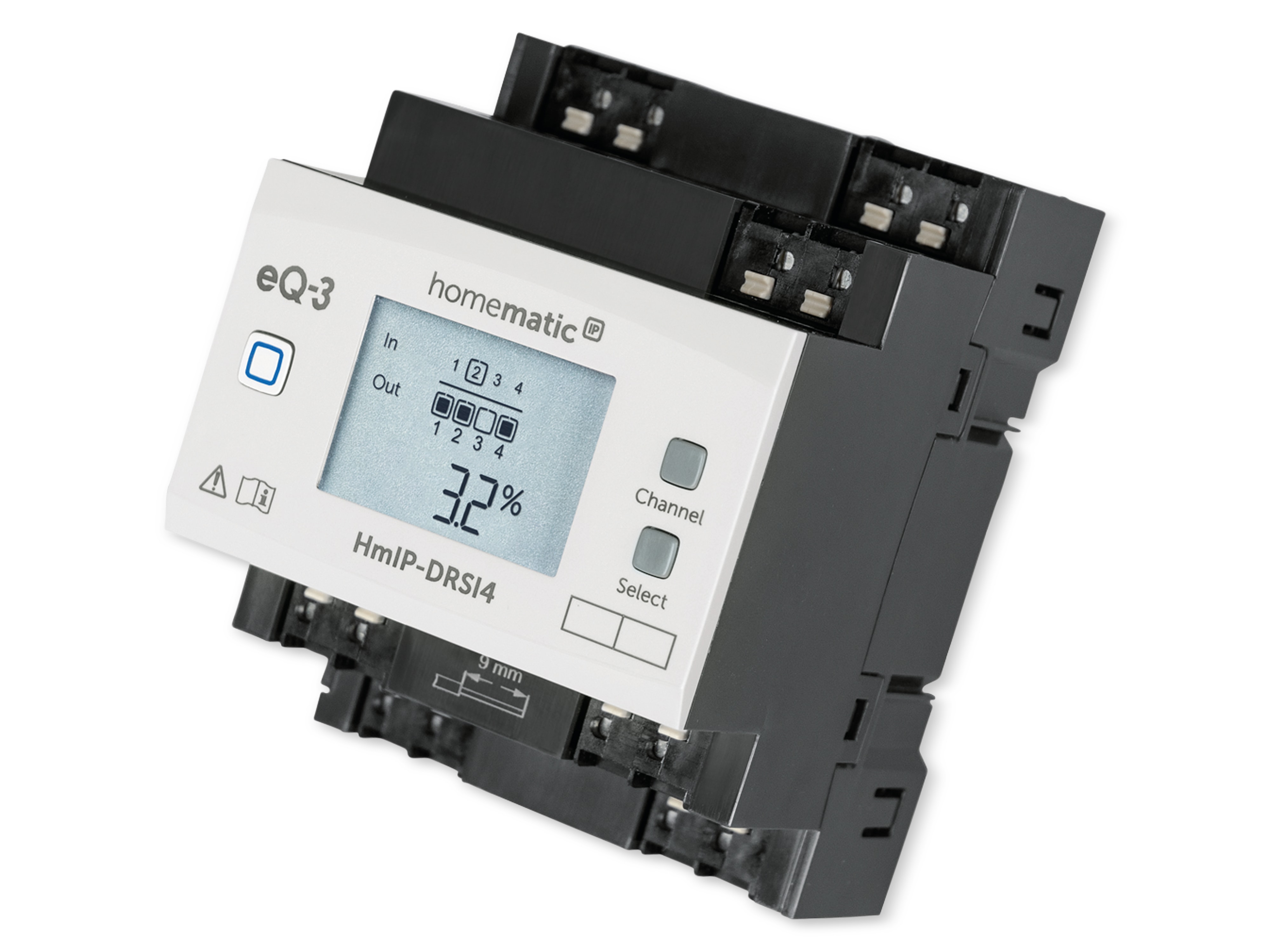 HOMEMATIC IP Smart Home 154431A0 Schaltaktor für Hutschienenmontage, 4-fach HOMEMATIC IP Smart Home 154431A0 Schaltaktor für Hutschienenmontage, 4-fach