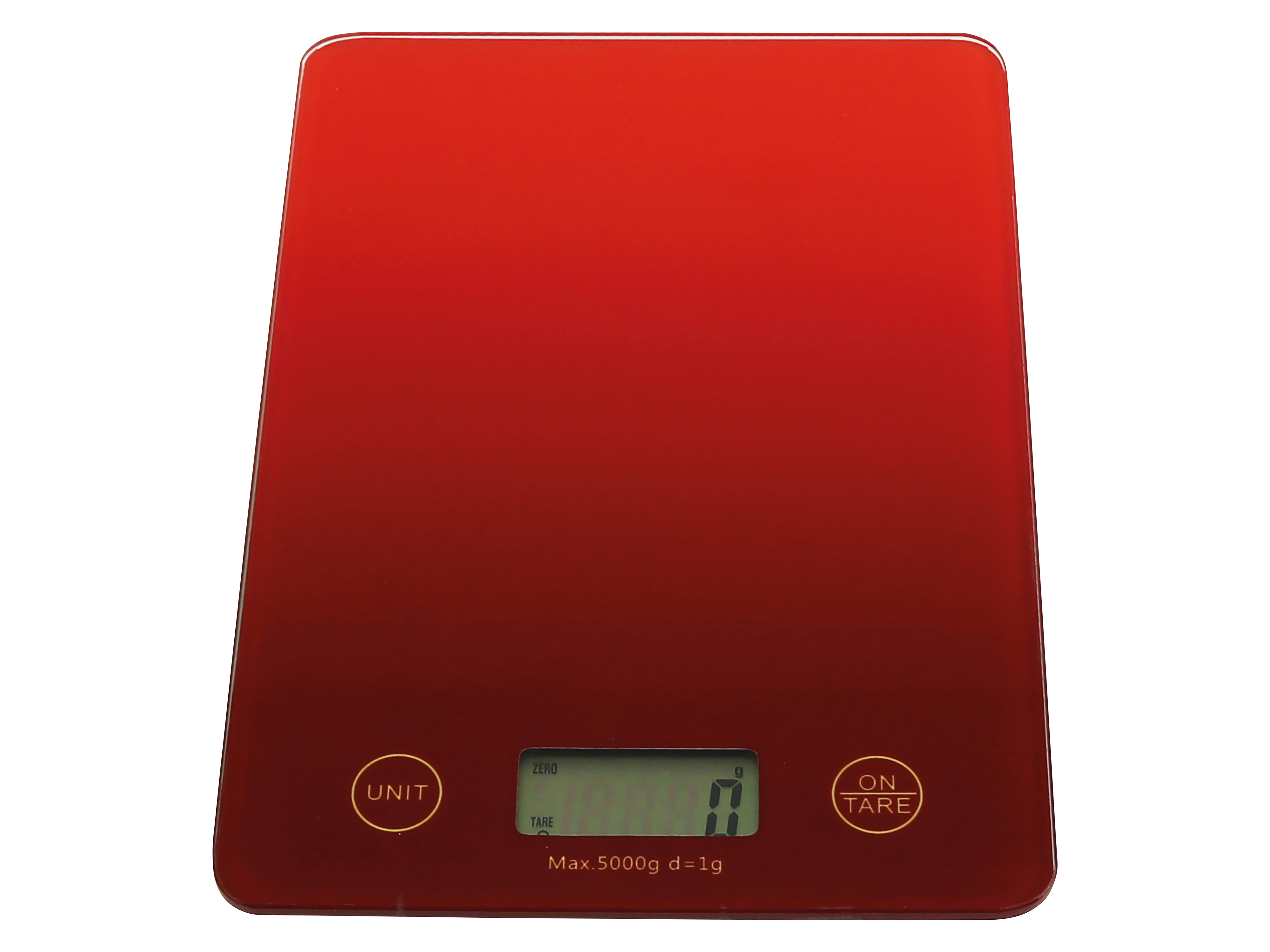 Digitale Küchenwaage, SCO-1, schwarz/rot Digitale Küchenwaage, SCO-1, schwarz/rot