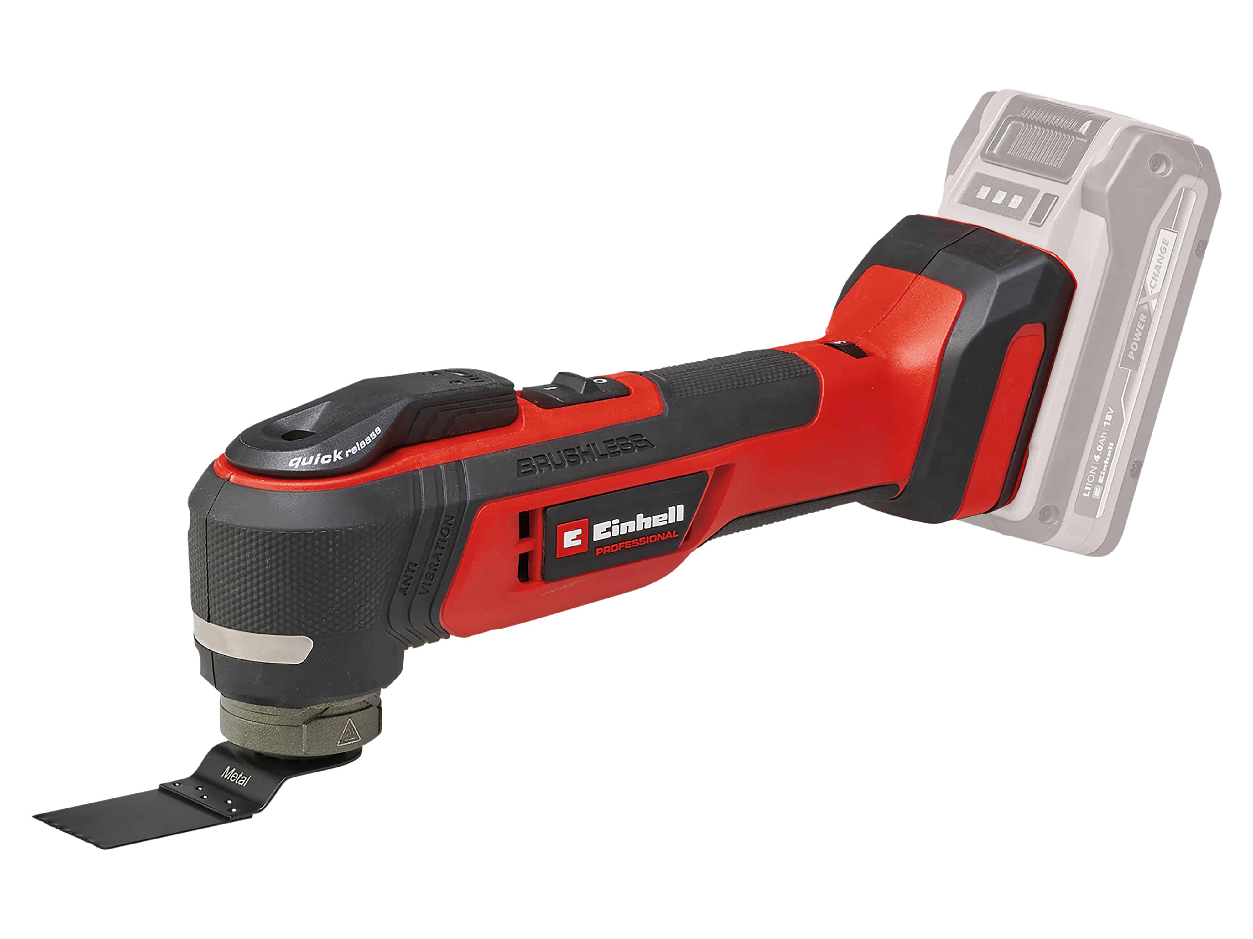 EINHELL PROFESSIONAL Akku-Multifunktionswerkzeug TP-MG 18 Li BL-Solo EINHELL Akku-Multifunktionswerkzeug TP-MG 18 Li BL-Solo
