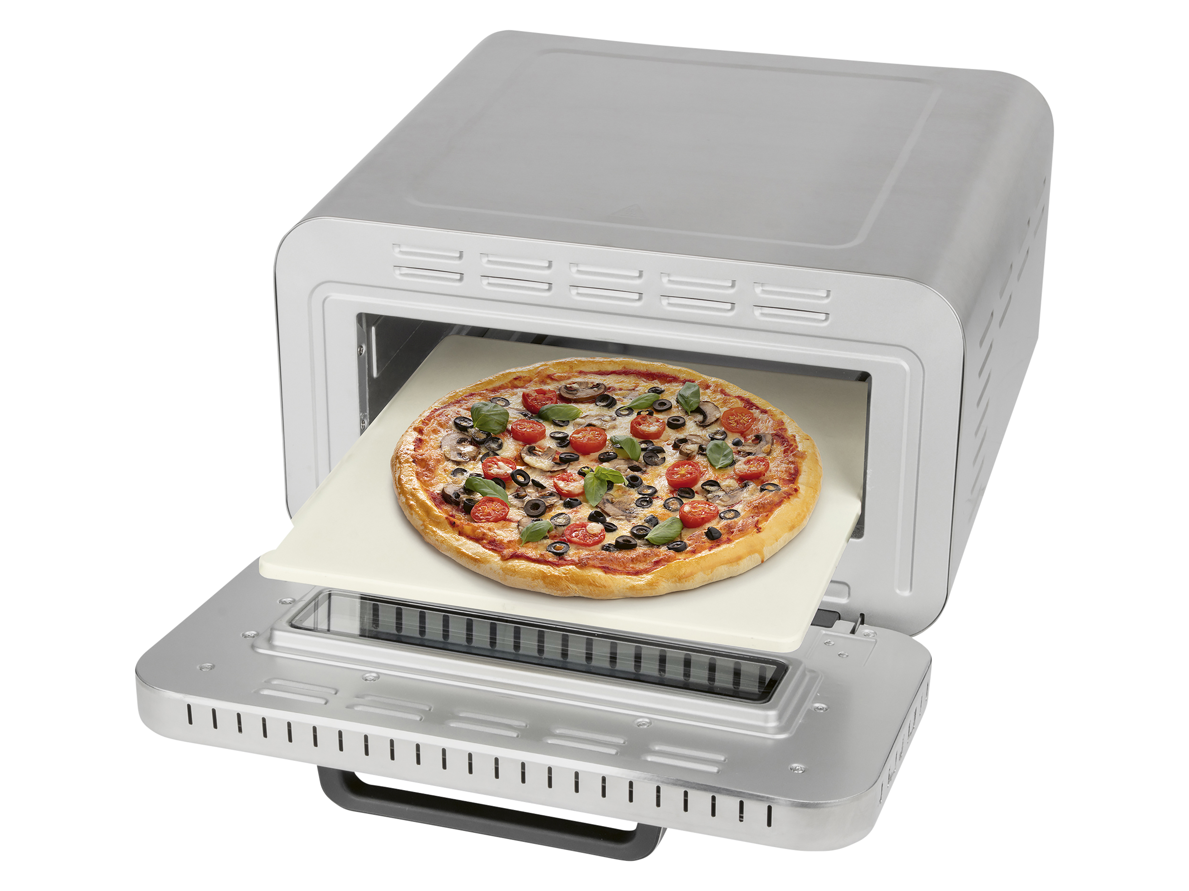 PROFI COOK Pizzaofen PC-PO 1323, inkl. Pizzastein & Pizzaheber, 400°C PROFICOOK Pizzaofen PC-PO 1323, inkl. Pizzastein & Pizzaheber, 400°C