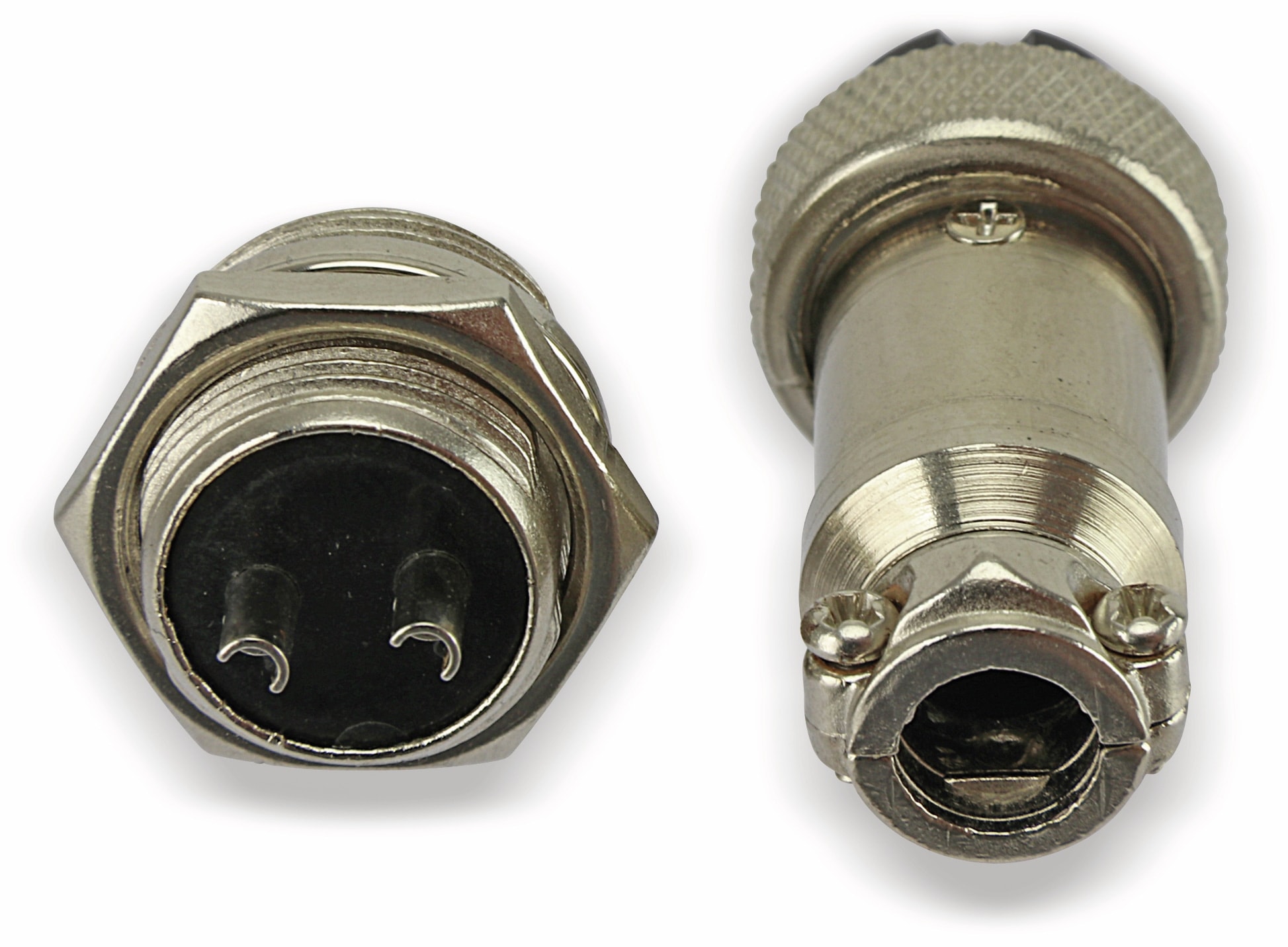 Steckverbinder-Set GX16-2, 2-polig Steckverbinder-Set GX16-2, 2-polig