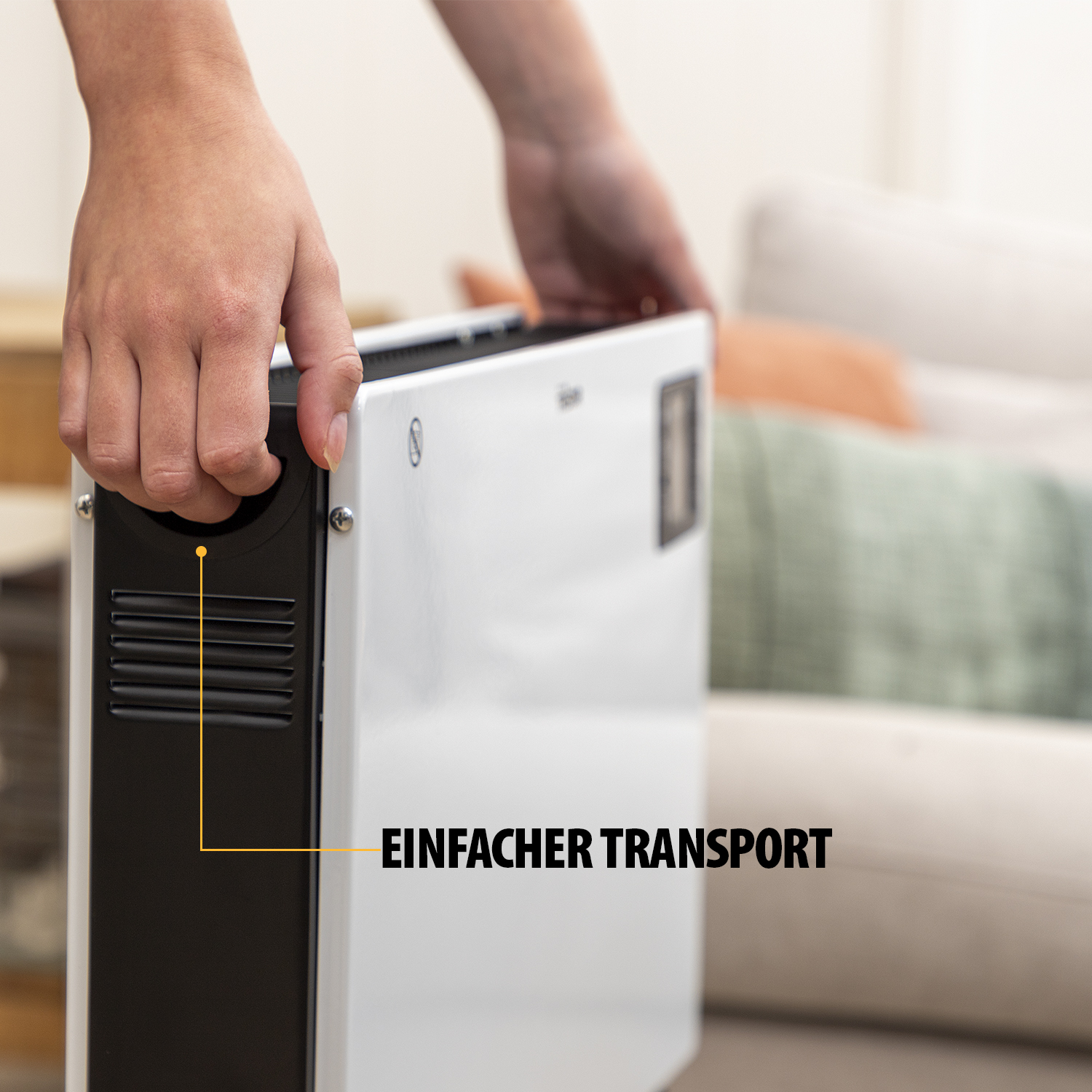 TRISTAR Konvektorheizung KA-5819, 3 Stufen, Wi-Fi, 2000 W, weiß TRISTAR Konvektorheizung KA-5819, 3 Stufen, Wi-Fi, 2000 W, weiß
