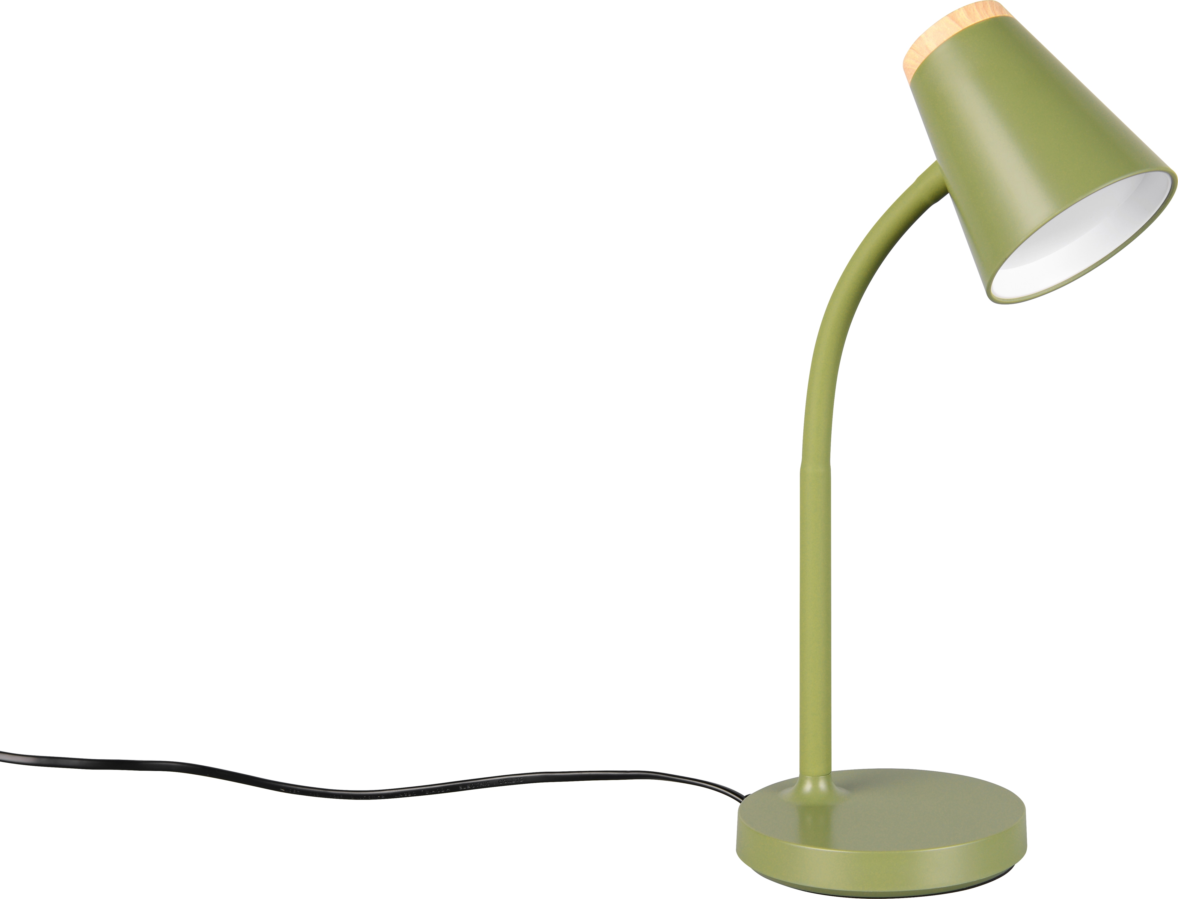 REALITY LED-Tischleuchte PONGO, R55831115, 4,5W, 500lm, 3000K, grün REALITY LED-Tischleuchte PONGO, R55831115, 4,5W, 500lm, 3000K, grün