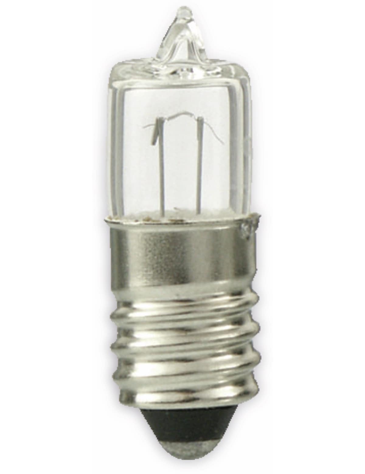 Halogen-Glühlampe, E10, 4 V, 0,85 A, 3,4 W Halogen-Glühlampe, E10, 4 V, 0,85 A, 3,4 W