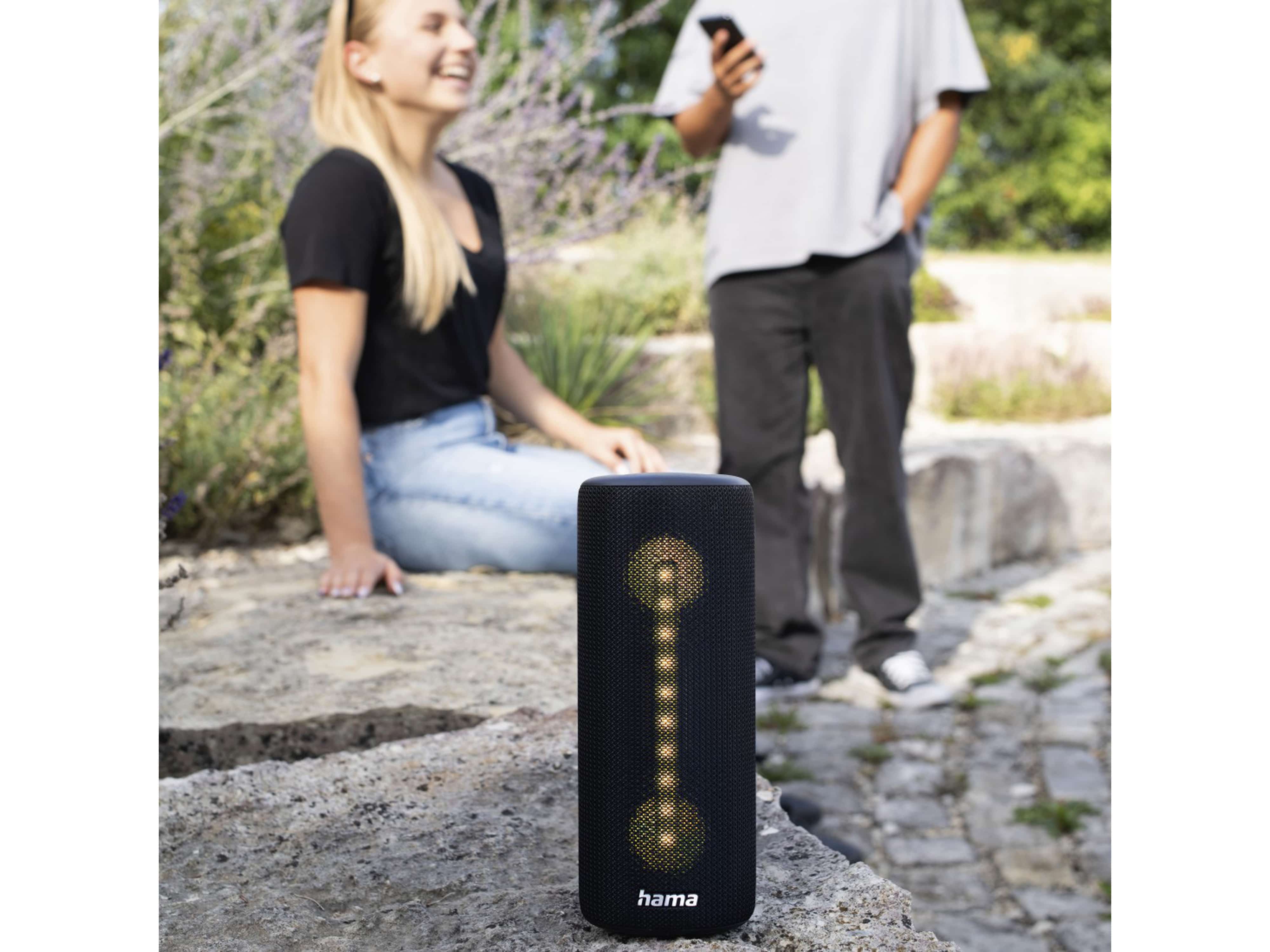 HAMA Bluetooth Lautsprecher Pipe 3.0, 24W, IPX5, 10 Lichtmodi HAMA Bluetooth Lautsprecher Pipe 3.0, 24W, IPX5, 10 Lichtmodi
