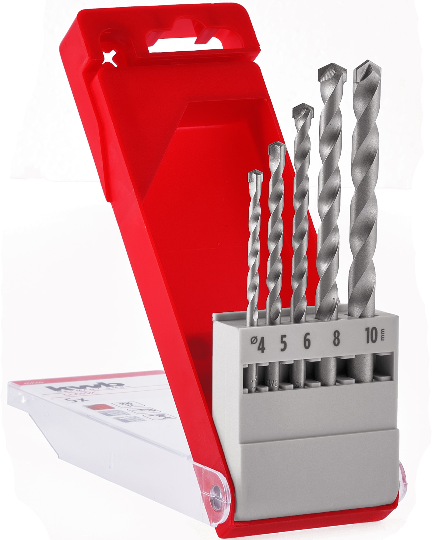 KWB Steinbohrer-Set, 37500, 4-10 mm, 5-teilig