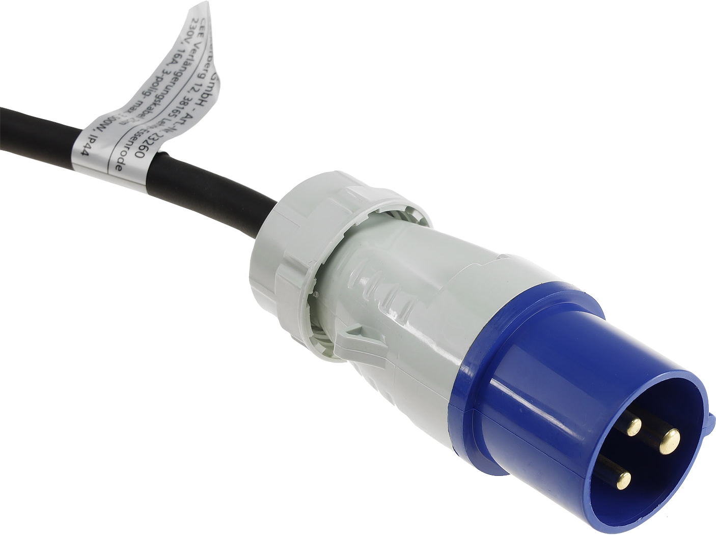 CHILITEC CEE-Verlängerung 16A/3600W, 3-polig, 15 m, mit Steckdose CHILITEC CEE-Verlängerung 16A/3600W, 3-polig, 15 m, mit Steckdose