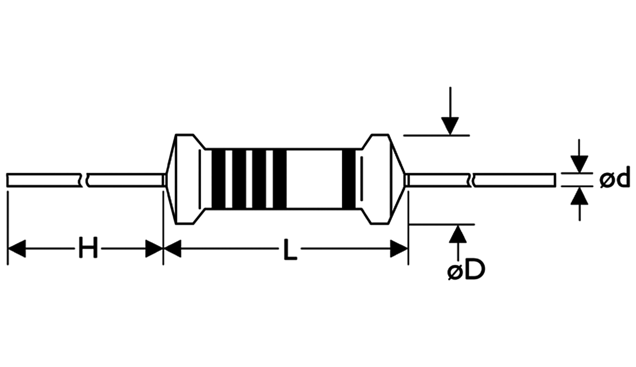 YAGEO Metallschicht-Widerstand, 0,6 W, 8,2 Ω, 1 %