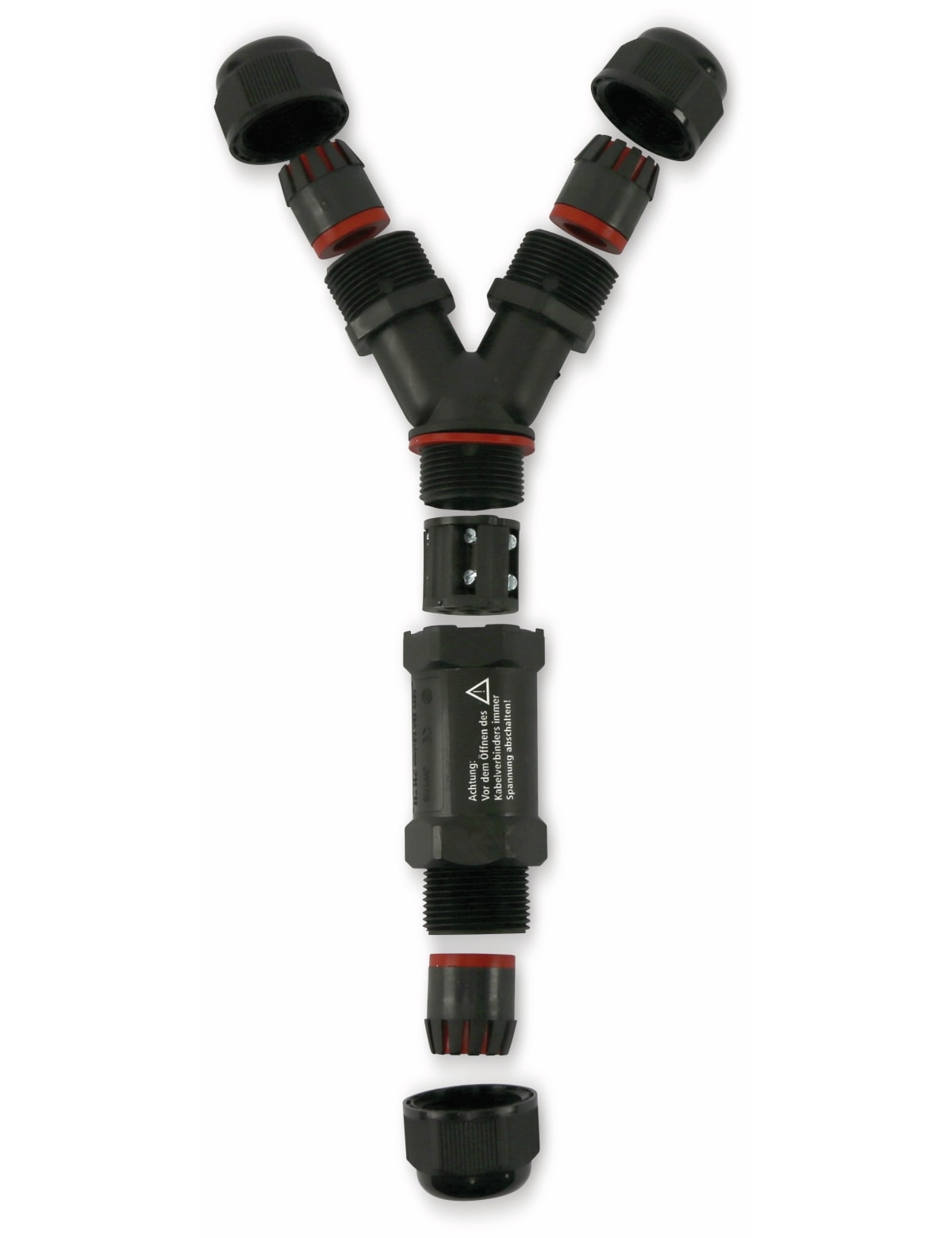 DAYTOOLS Kabel Y-Verbinder JW17-Y, 5-polig, IP68, 450 V~ DAYTOOLS Kabel Y-Verbinder JW17-Y, 5-polig, IP68, 450 V~