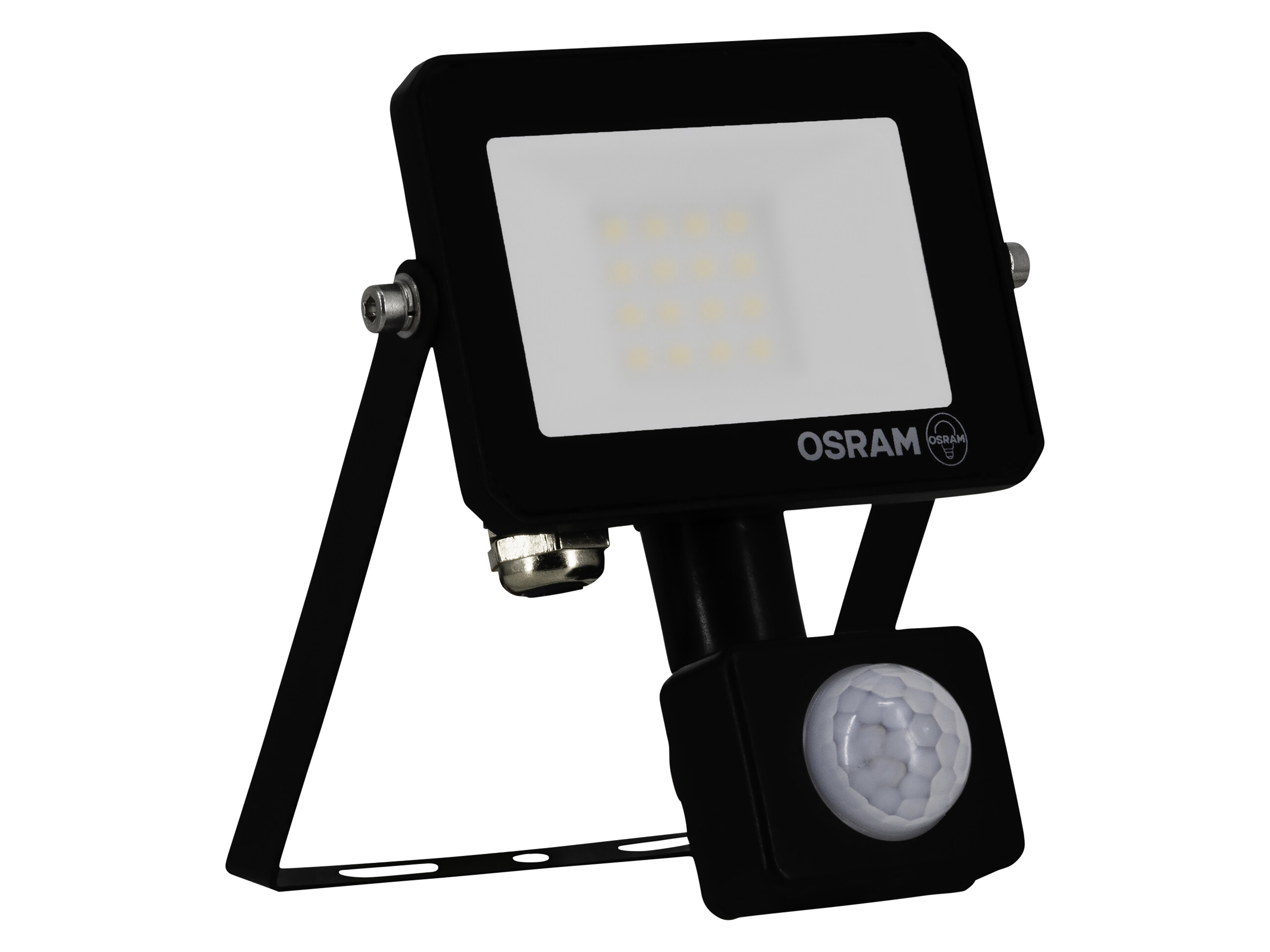OSRAM LED-Fluter mit Sensor, 10W, 900lm, 6500K, 105°, IP65, kaltweiß OSRAM LED-Fluter mit Sensor, 10W, 900lm, 6500K, 105°, IP65, kaltweiß