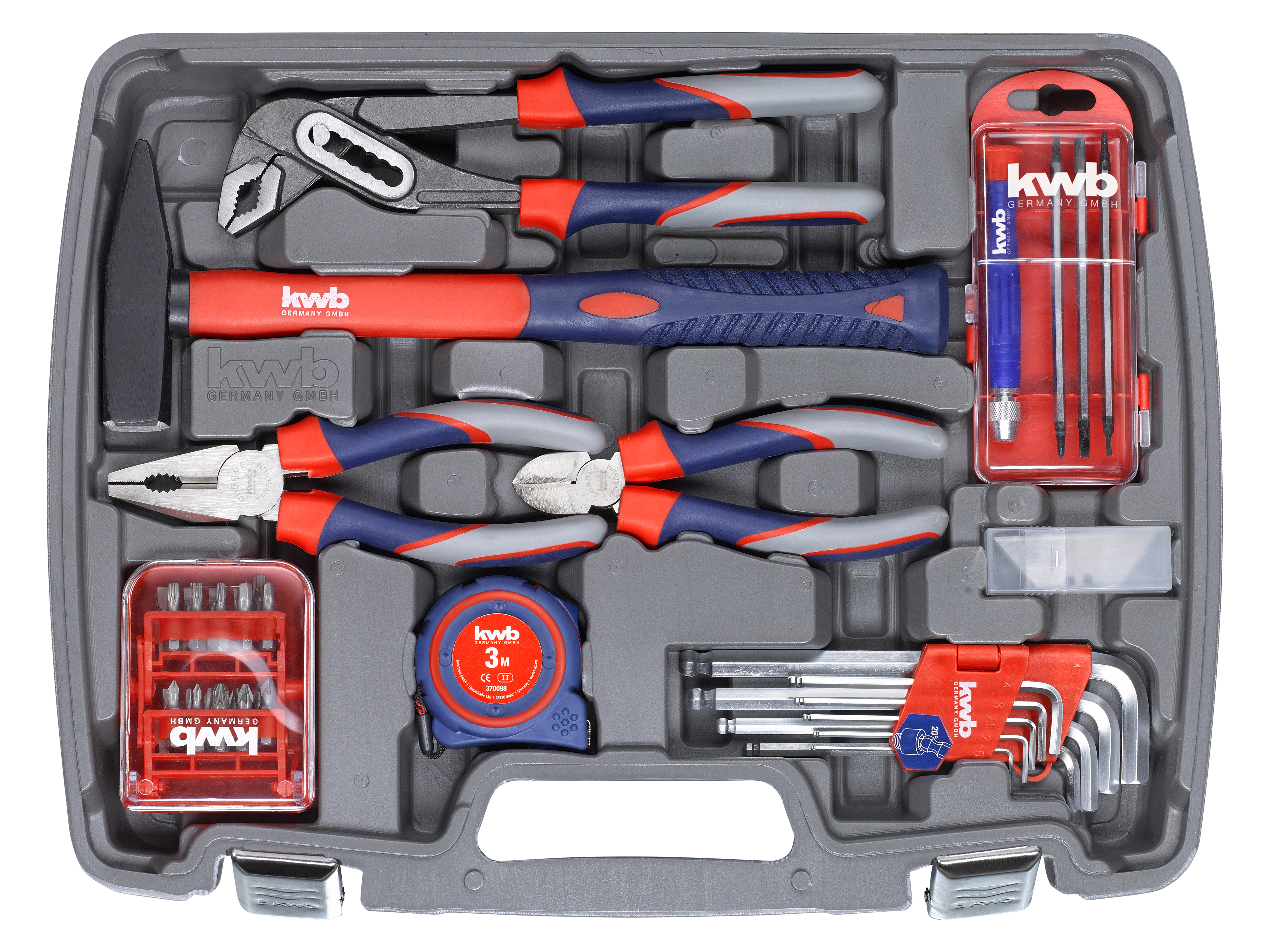 KWB Werkzeugkoffer, 370730, 65-teilig KWB Werkzeugkoffer, 370730, 65-teilig