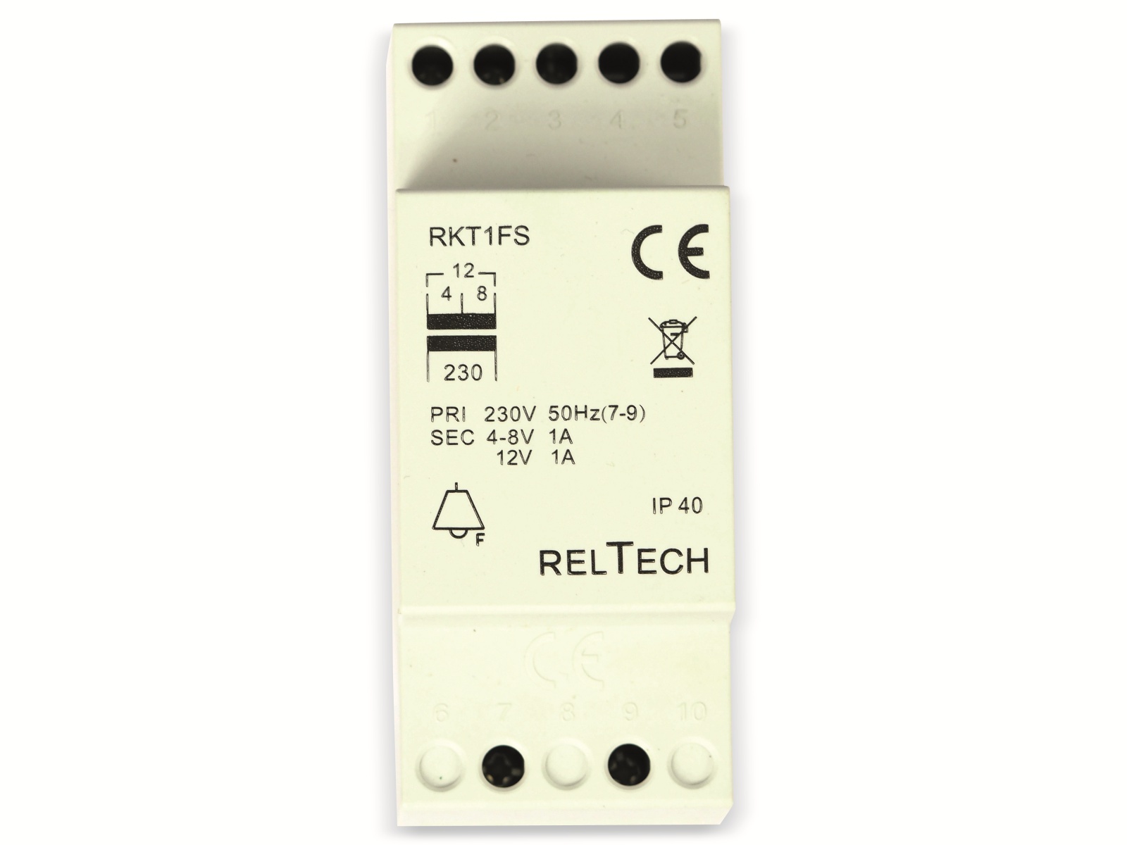 RELTECH Klingeltransformator RKT1FS RELTECH Klingeltransformator RKT1FS