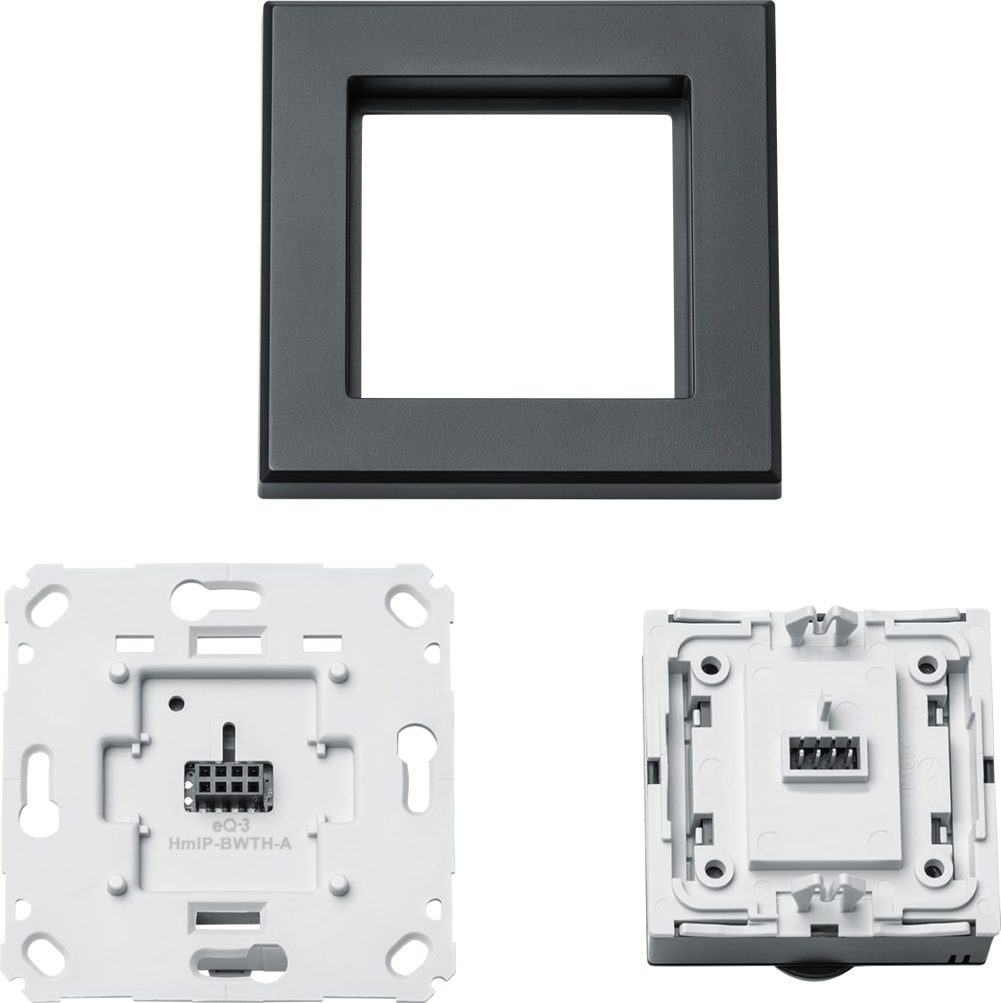 HOMEMATIC IP 159928A0, Wandthermostat mit Schaltausgang, anthrazit HOMEMATIC IP 159928A0, Wandthermostat mit Schaltausgang, anthrazit