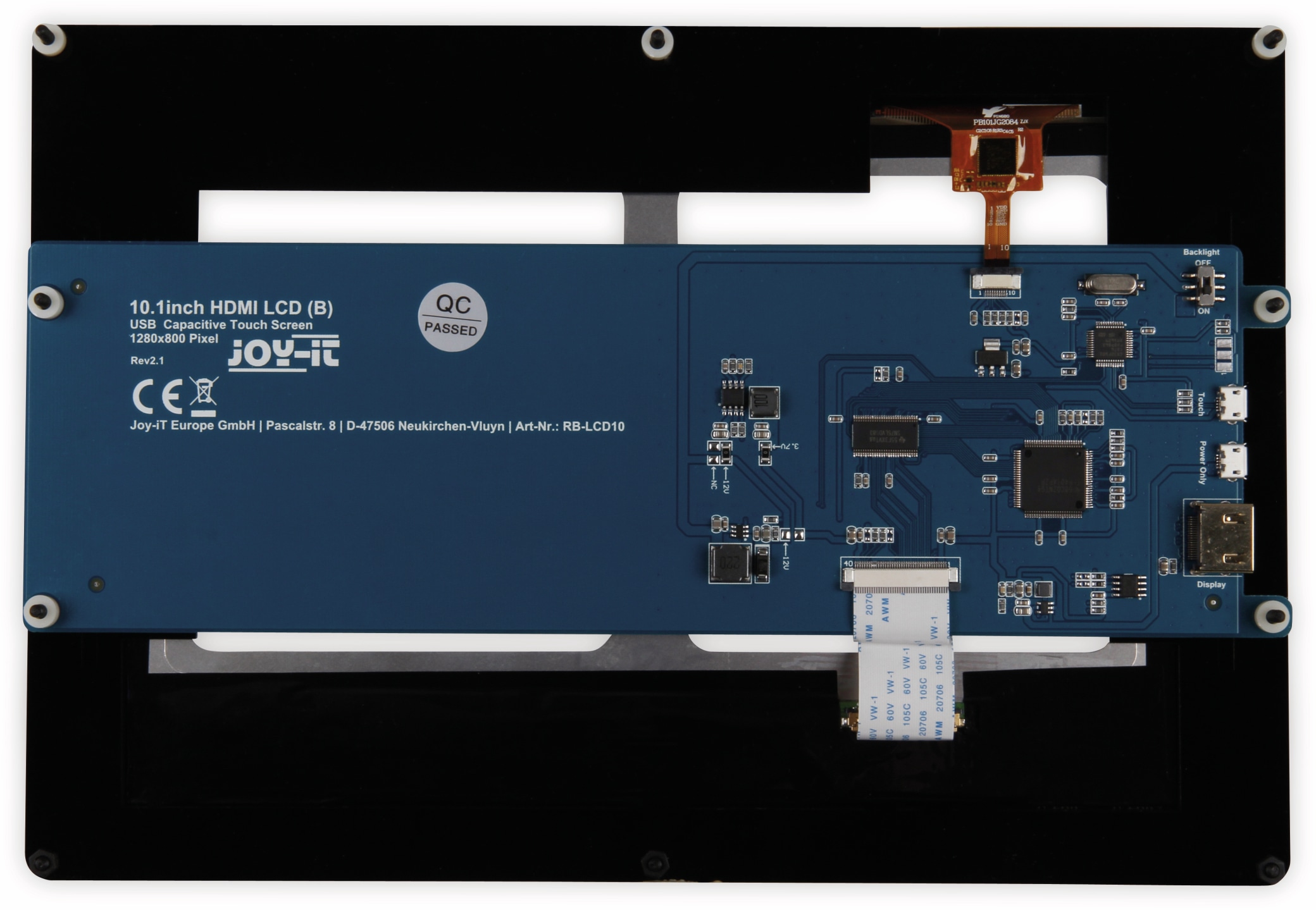 JOY-IT 10.1“ Touchscreen Display für Raspberry Pi JOY-IT 10.1“ Touchscreen Display für Raspberry Pi