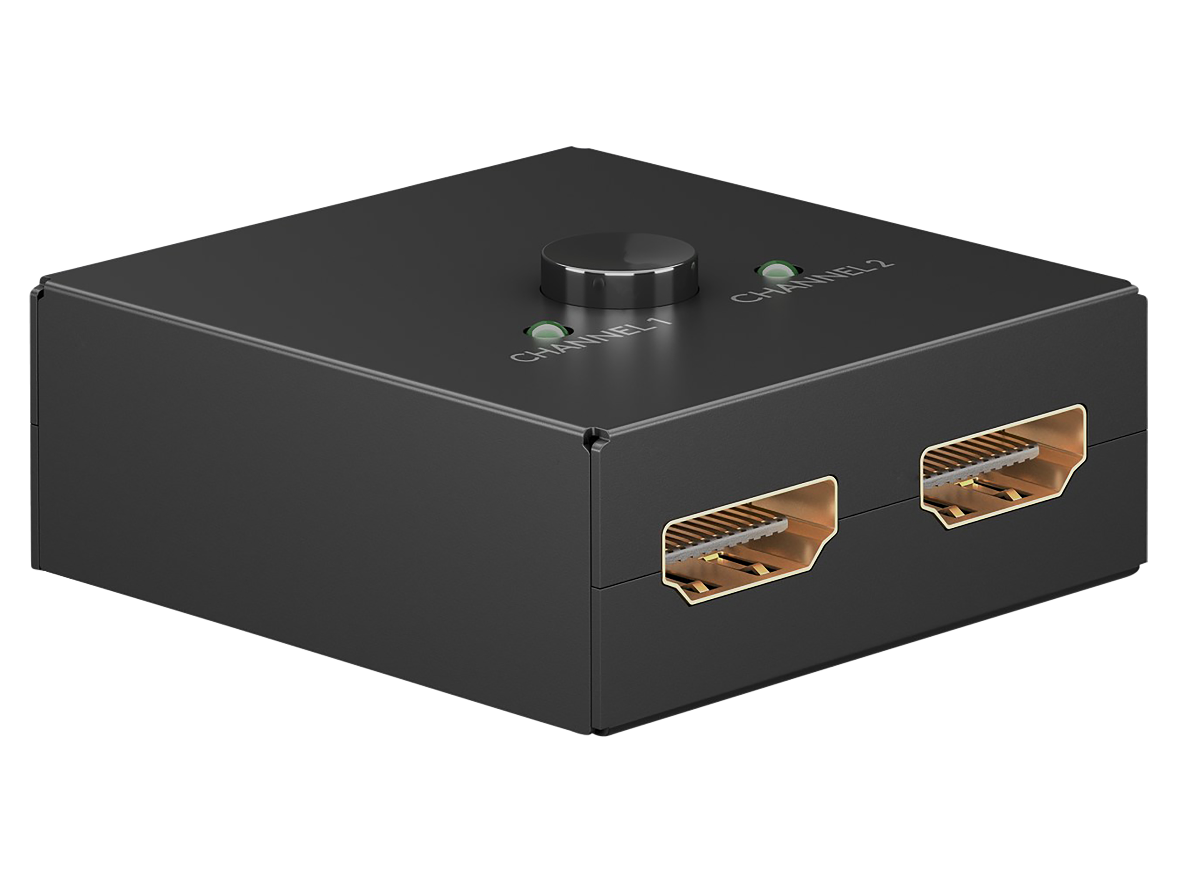 GOOBAY Manuelle HDMI-Umschaltbox 2 auf 1, 4K, 60 Hz GOOBAY Manuelle HDMI-Umschaltbox 2 auf 1, 4K, 60 Hz