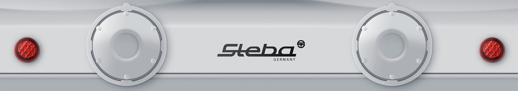 STEBA Doppel-Kochplatte KF 150, Kochfläche Ø19 cm und Ø16 cm, 2300W