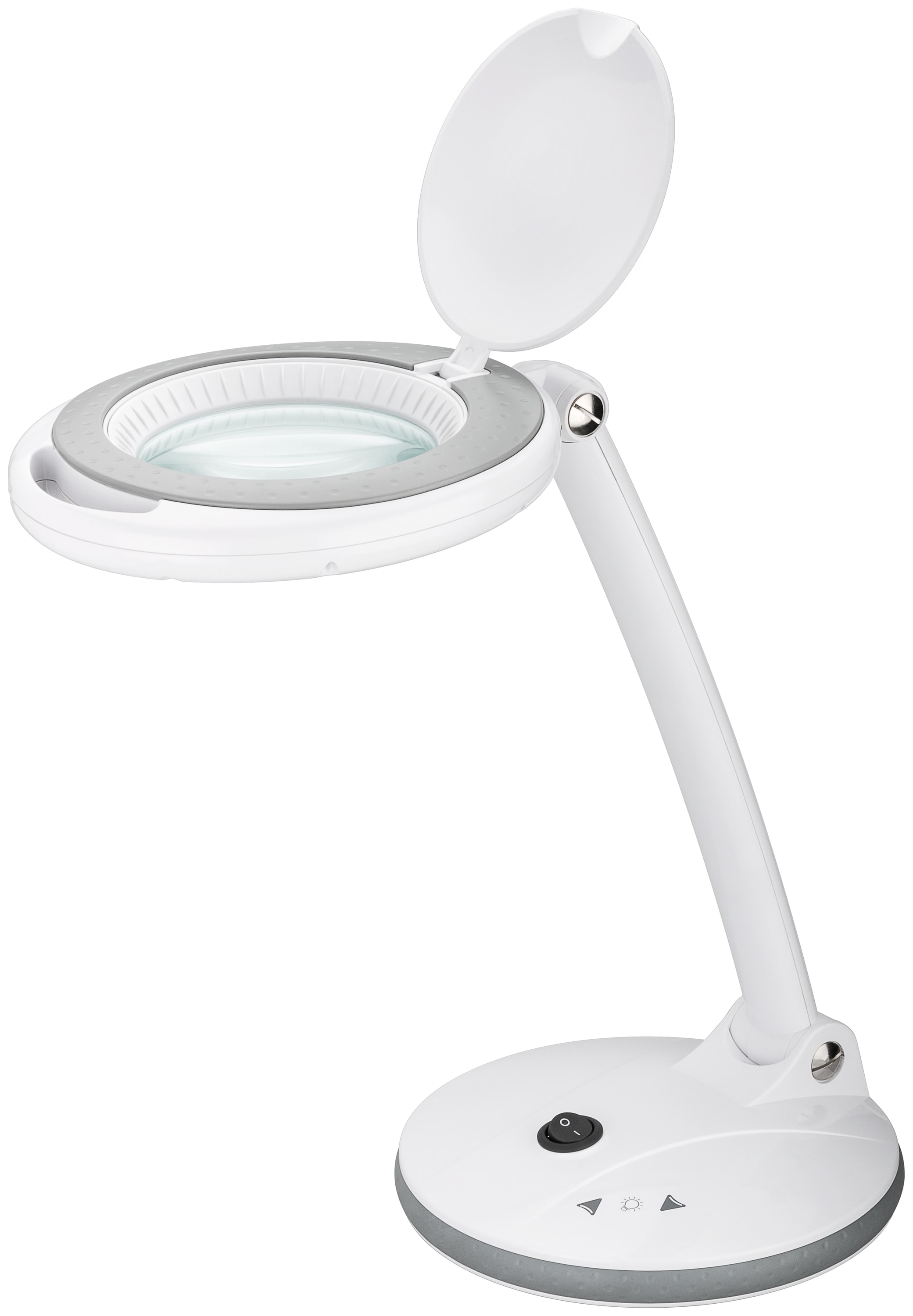 GOOBAY LED-Stand-Lupenleuchte, 6 W, 450 lm, dimmbar, weiß GOOBAY LED-Stand-Lupenleuchte, 6 W, 450 lm, dimmbar, weiß