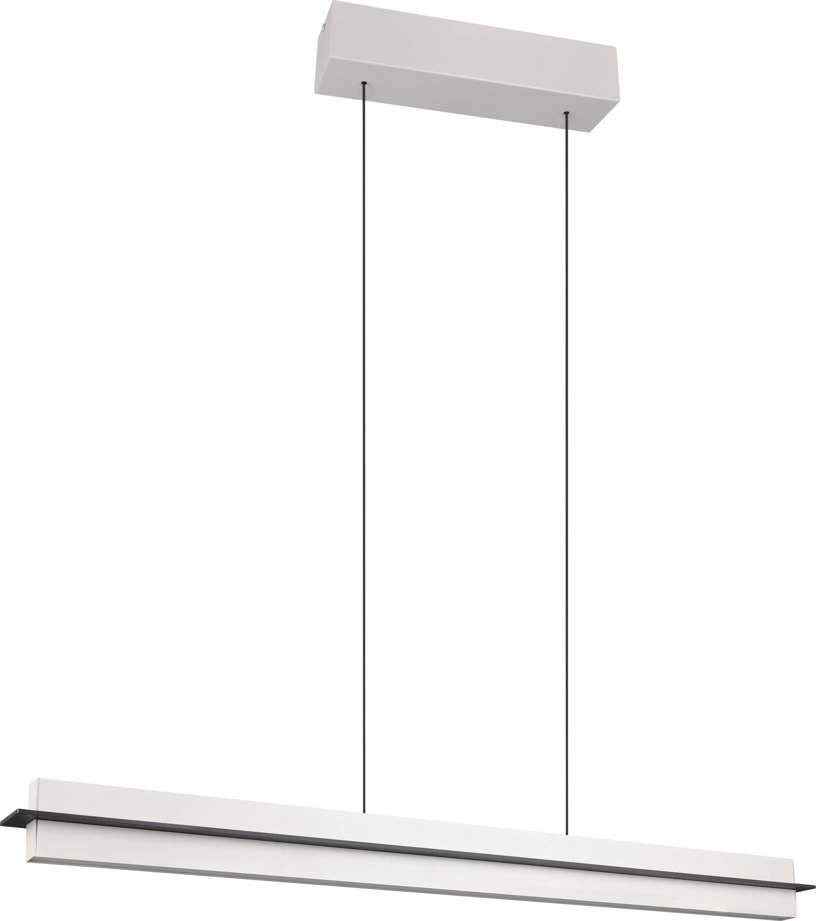 TRIO LED-Pendelleuchte EMERSON 346710176, 22 W, 2500 lm, grau TRIO LED-Pendelleuchte EMERSON 346710176, 22 W, 2500 lm, grau