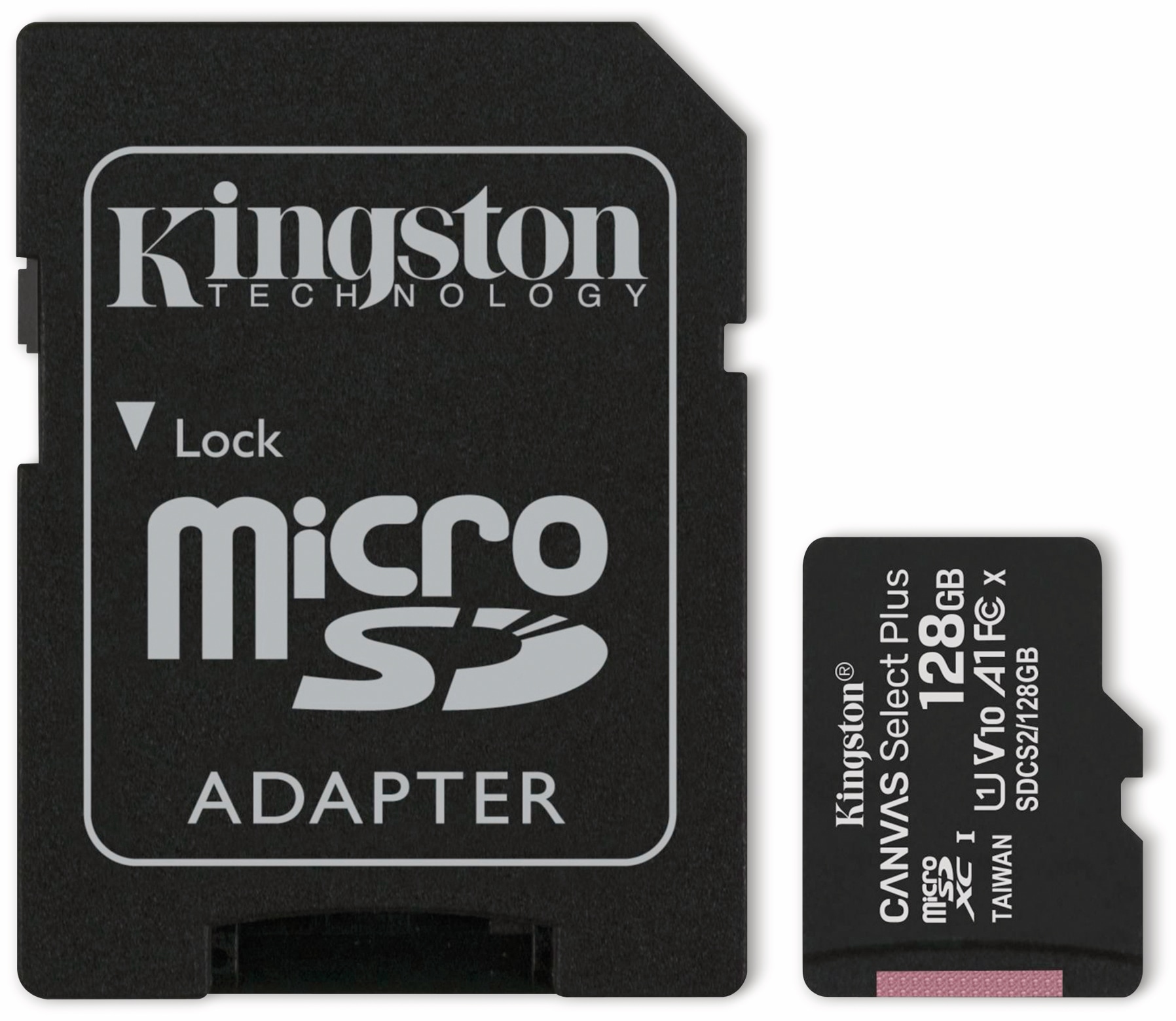 KINGSTON MicroSD-Card Canvas Select Plus, 128 GB KINGSTON MicroSD-Card Canvas Select Plus, 128 GB