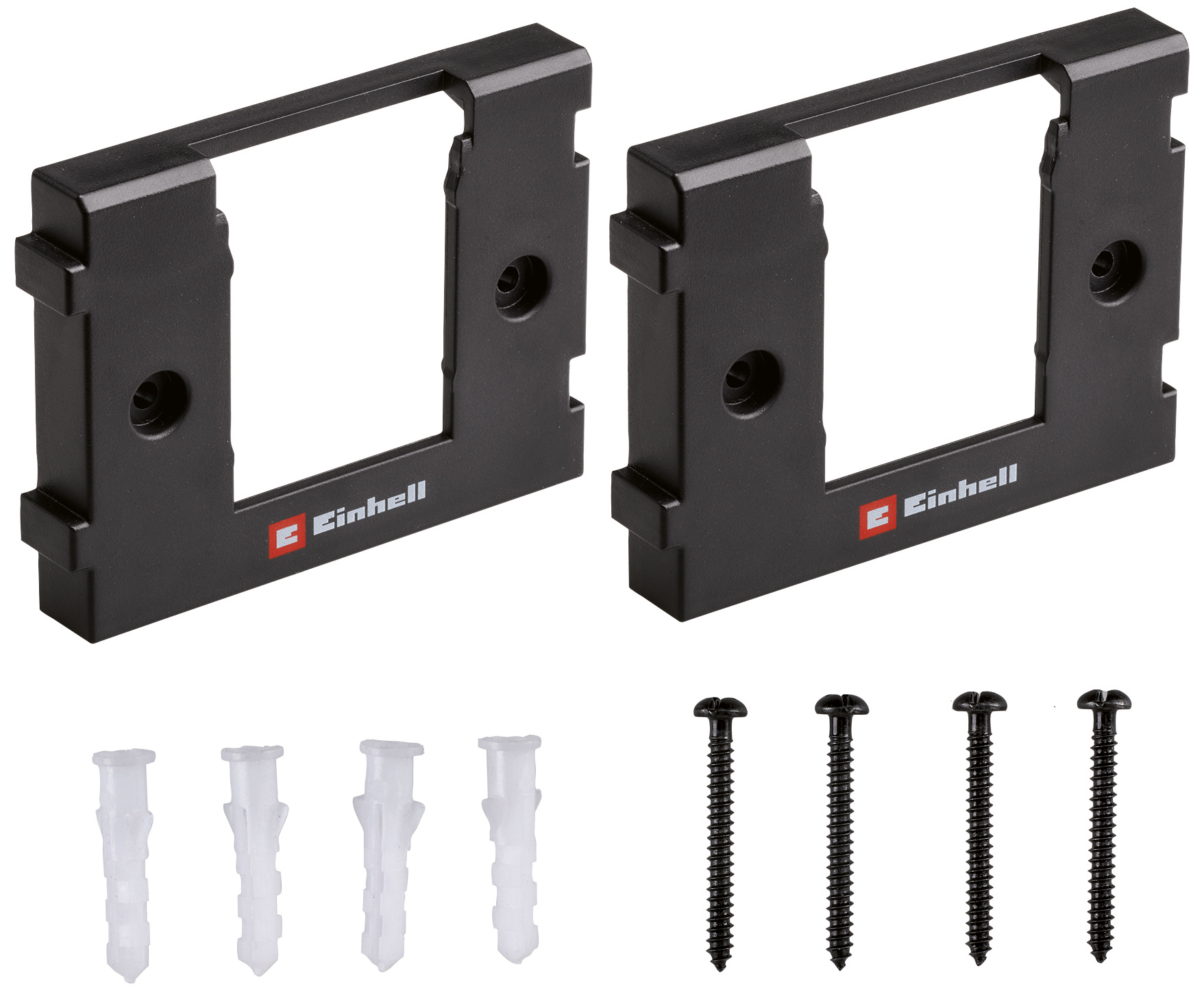EINHELL Akku-Set PXC 4 Ah, 18 V, 2 Stück + Akku-Wandhalterung
