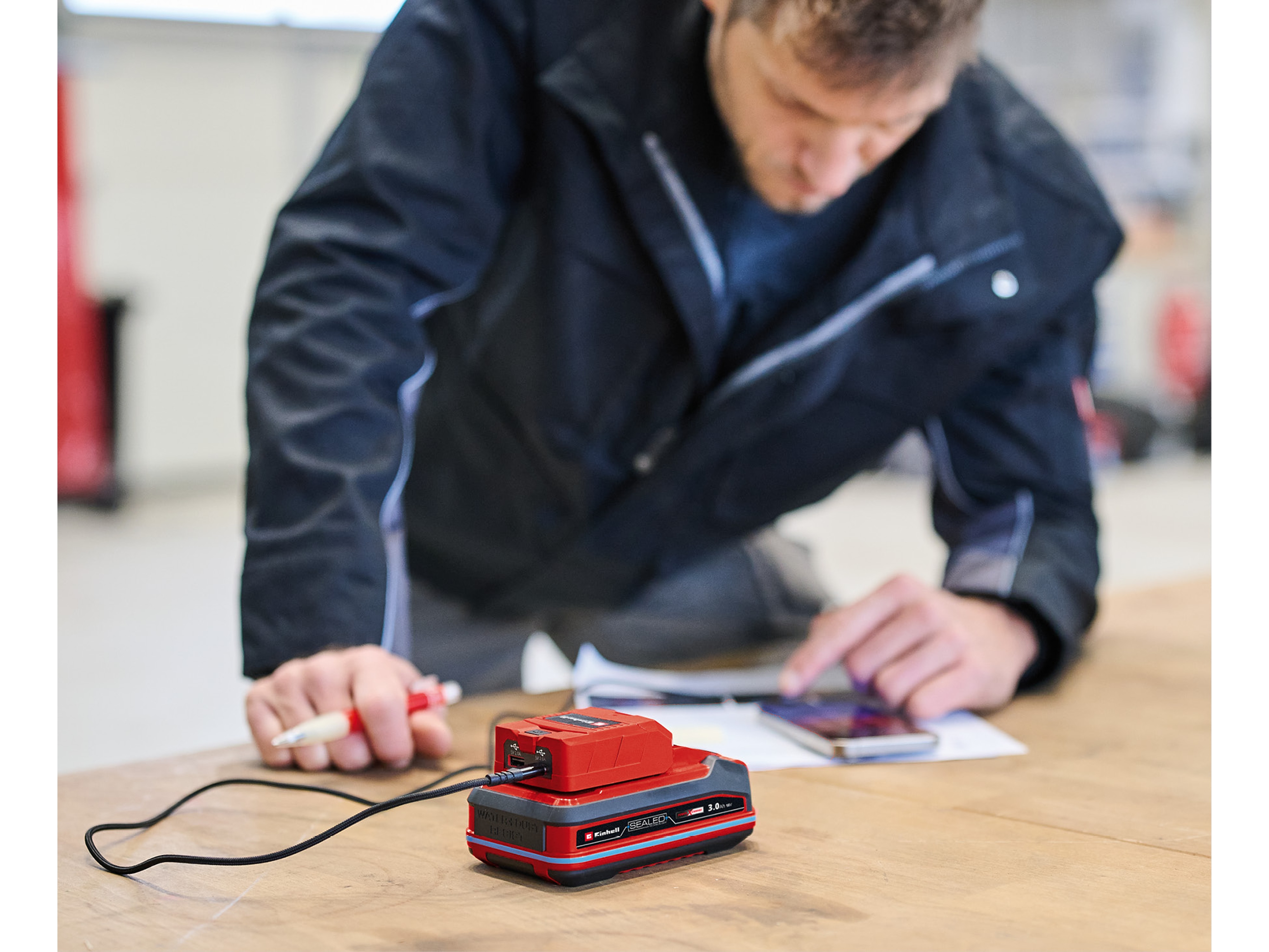 EINHELL USB-Akku-Adapter TC-CP 18 Li, USB A/C, Solo EINHELL USB-Akku-Adapter TC-CP 18 Li, 4514148, USB A/C, Solo