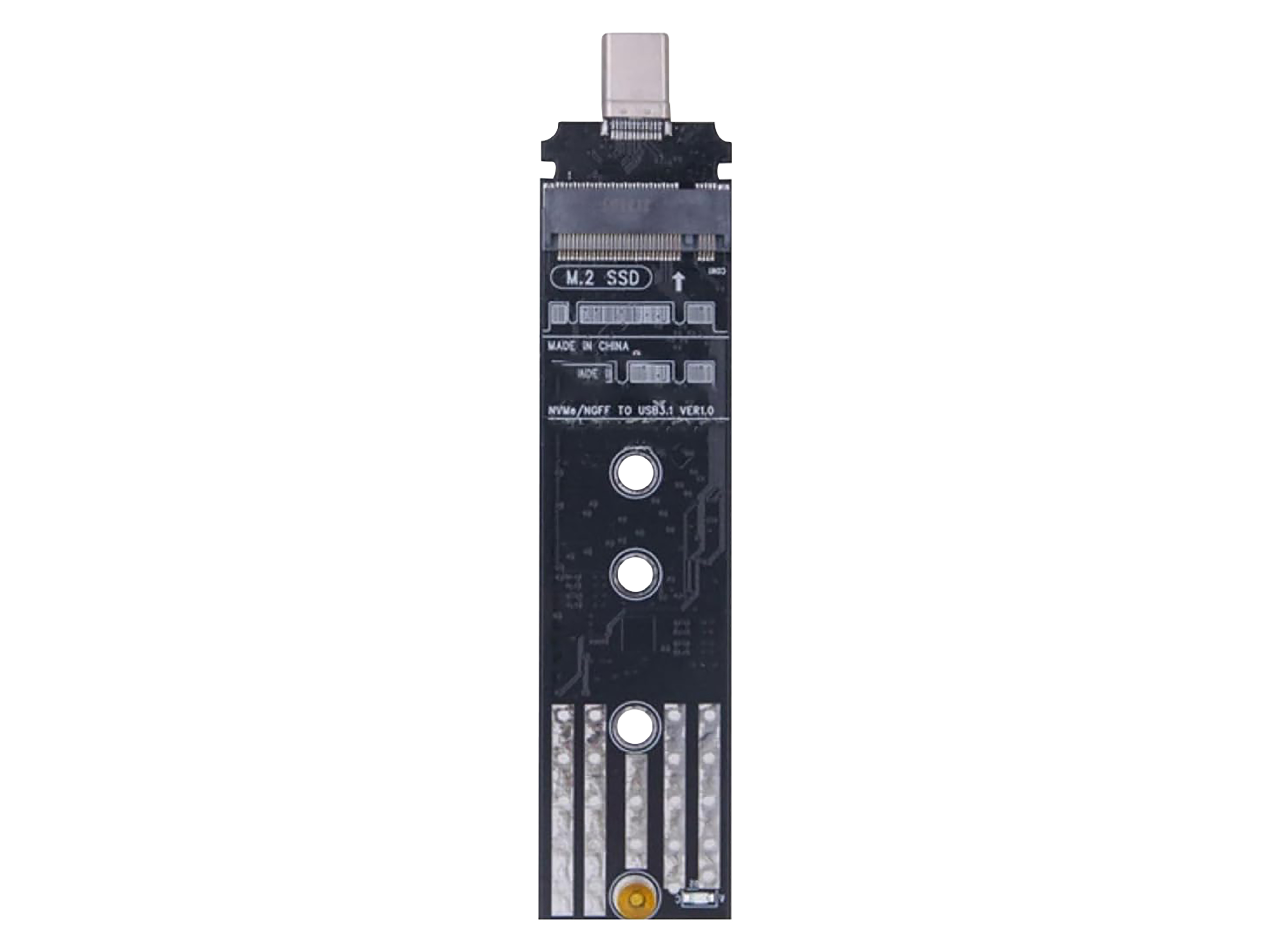 KUBII M.2 SSD SATA/NVMe auf USB 3.1-Adapter