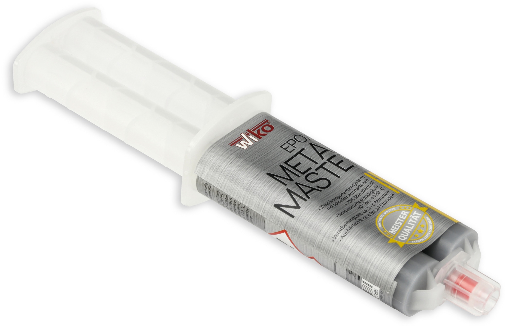 WIKO Epoxy Metall Master EMM.S 25, 25ml, Zwillingsspritze WIKO Epoxy Metall Master EMM.S 25, 25ml, Zwillingsspritze