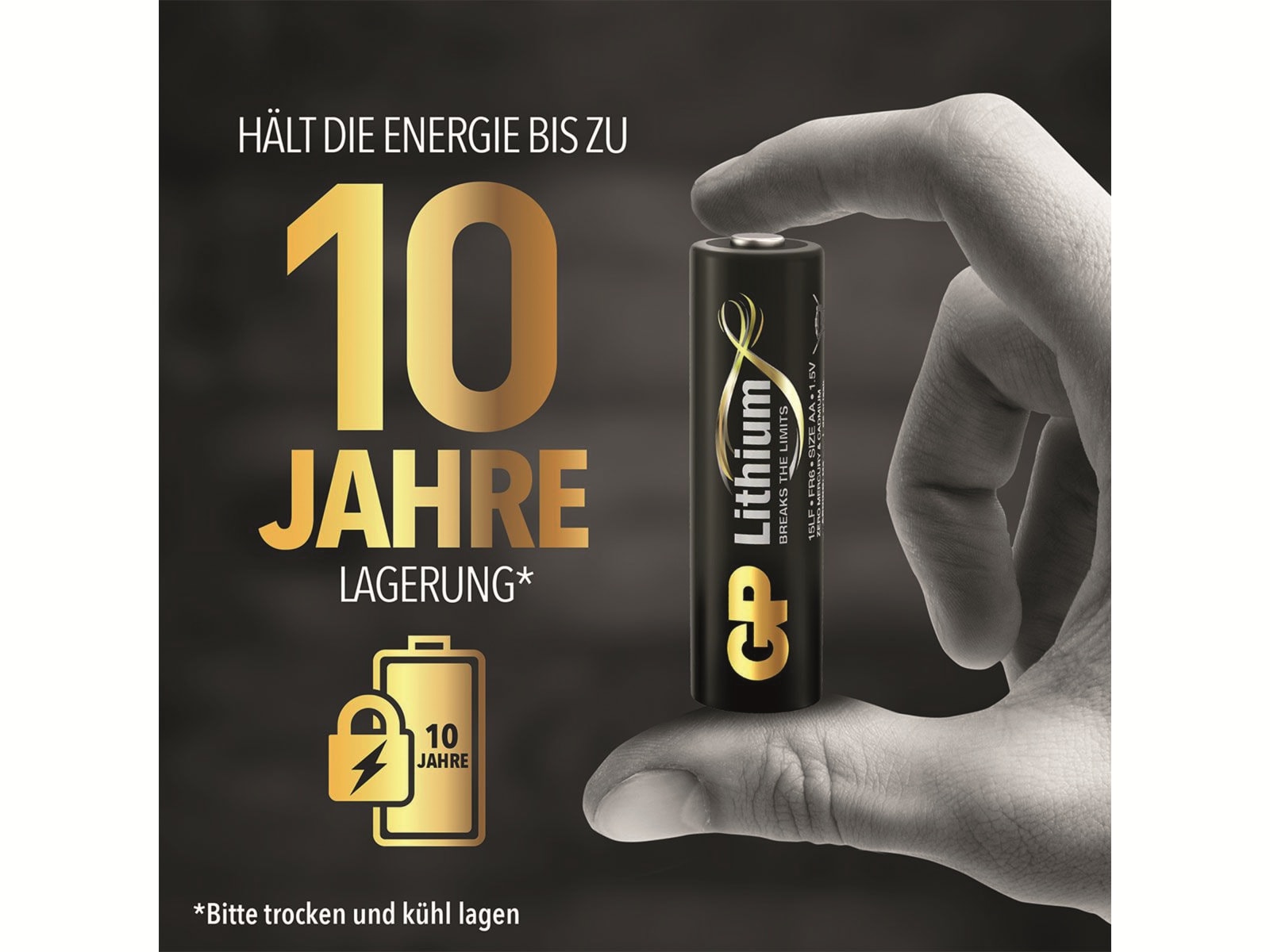 GP Mignon-Batterie EXCELLENT Lithium, 4 Stück GP Mignon-Batterie EXCELLENT Lithium, 4 Stück