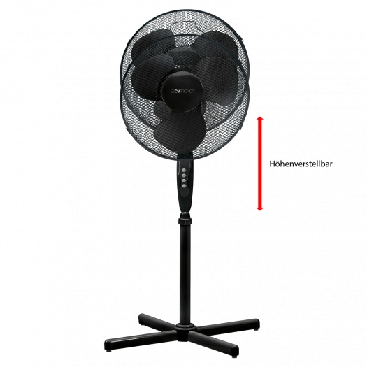CLATRONIC Standventilator VL 3603 S, Ø 40cm, schwarz, 3 Stufen, 50 W CLATRONIC Standventilator VL 3603 S, Ø 40cm, schwarz, 3 Stufen, 50 W