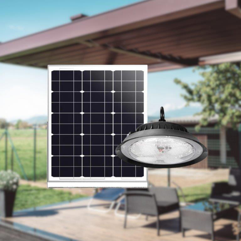 LUXULA Solar LED-Hängeleuchten-CCT, 100 W, 1200 lm