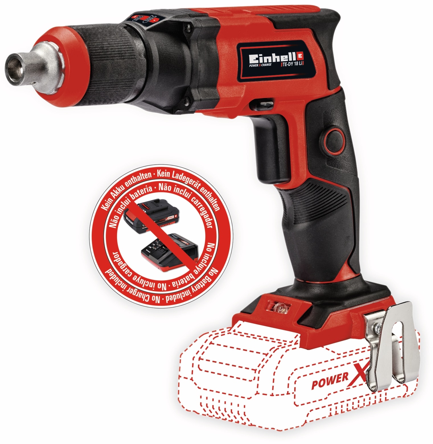 EINHELL Akku-Trockenbauschrauber TE-DY 18 Li Solo EINHELL Akku-Trockenbauschrauber TE-DY 18 Li Solo