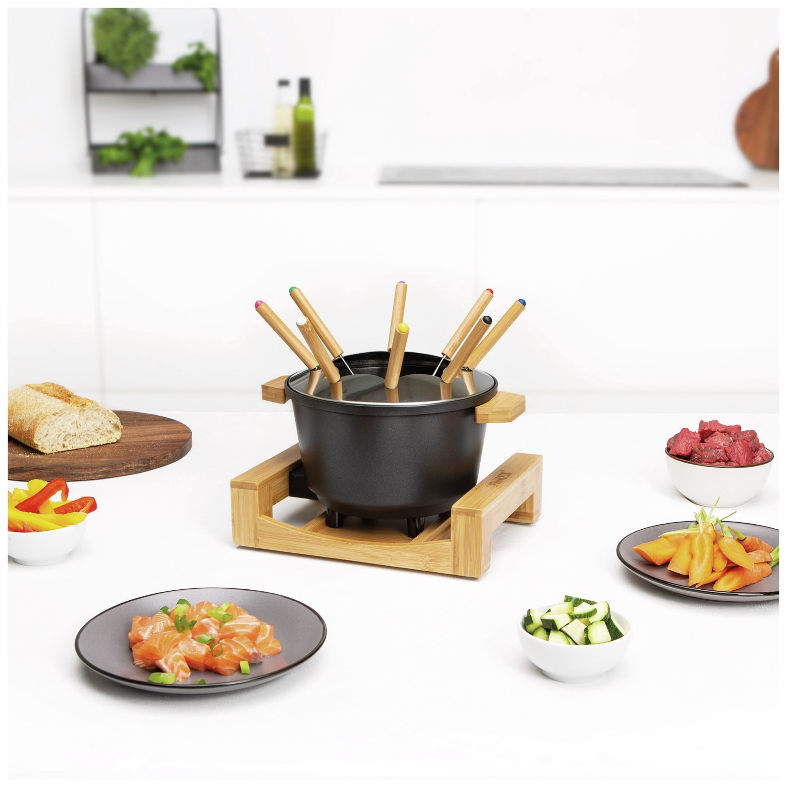 PRINCESS Fondue Pur, 800 W, 1,5 L, 8 Personen PRINCESS Fondue Pur, 800 W, 1,5 L, 8 Personen