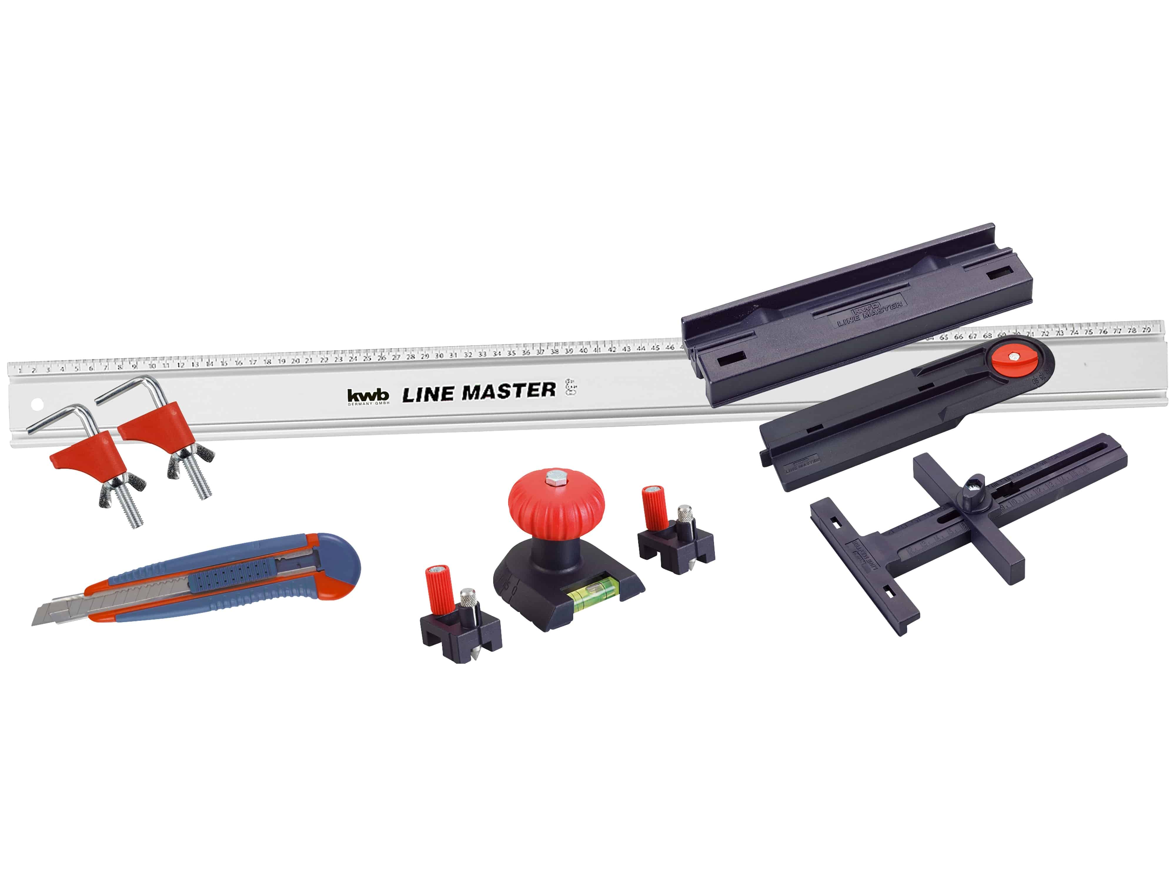 KWB Präzisionslineal LINE MASTER, 783908, 10-teilig KWB Präzisionslineal LINE MASTER, 783908, 10-teilig