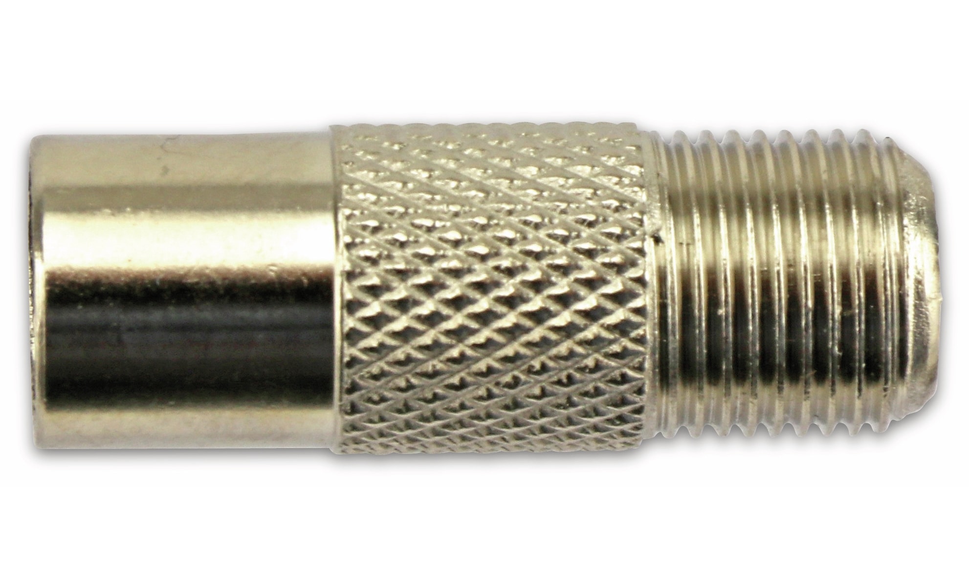 S-IMPULS F-Adapter, Koaxialstecker/F-Kupplung S-IMPULS F-Adapter, Koaxialstecker/F-Kupplung