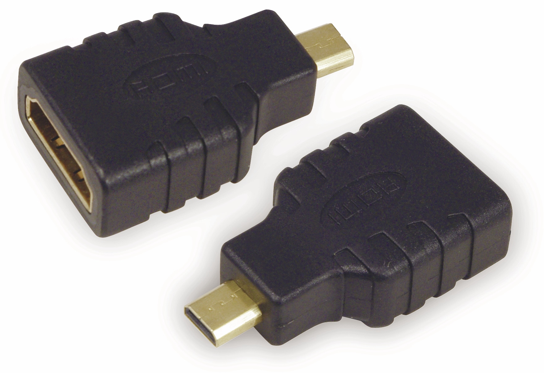 S-IMPULS HDMI-Adapter, Typ A Buchse/Typ D Stecker, schwarz S-IMPULS HDMI-Adapter, Typ A Buchse/Typ D Stecker, schwarz