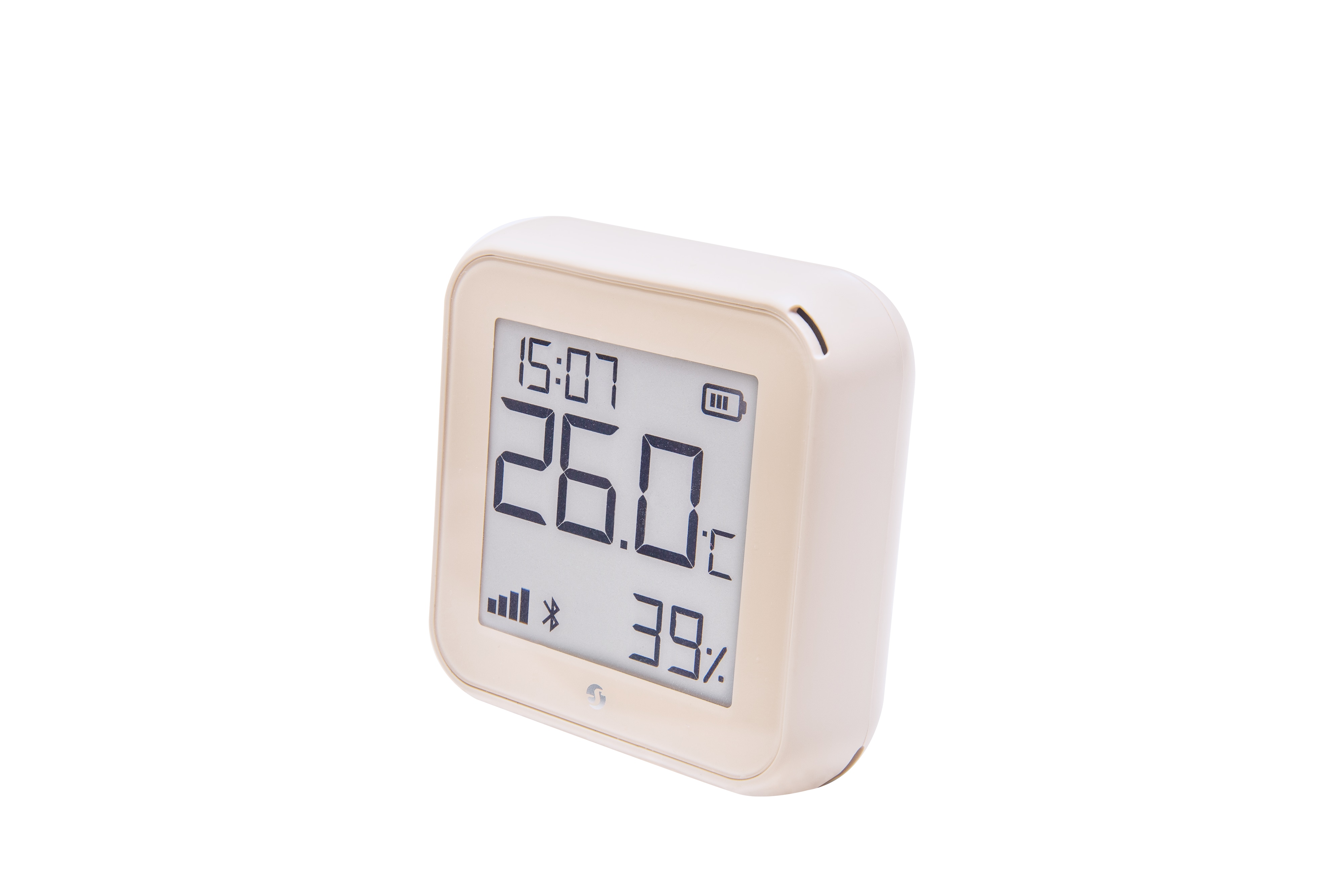 SHELLY WLAN-Temperatur- u. Feuchtigkeitssensor Plus H&T Gen. 3, BT, Ivory