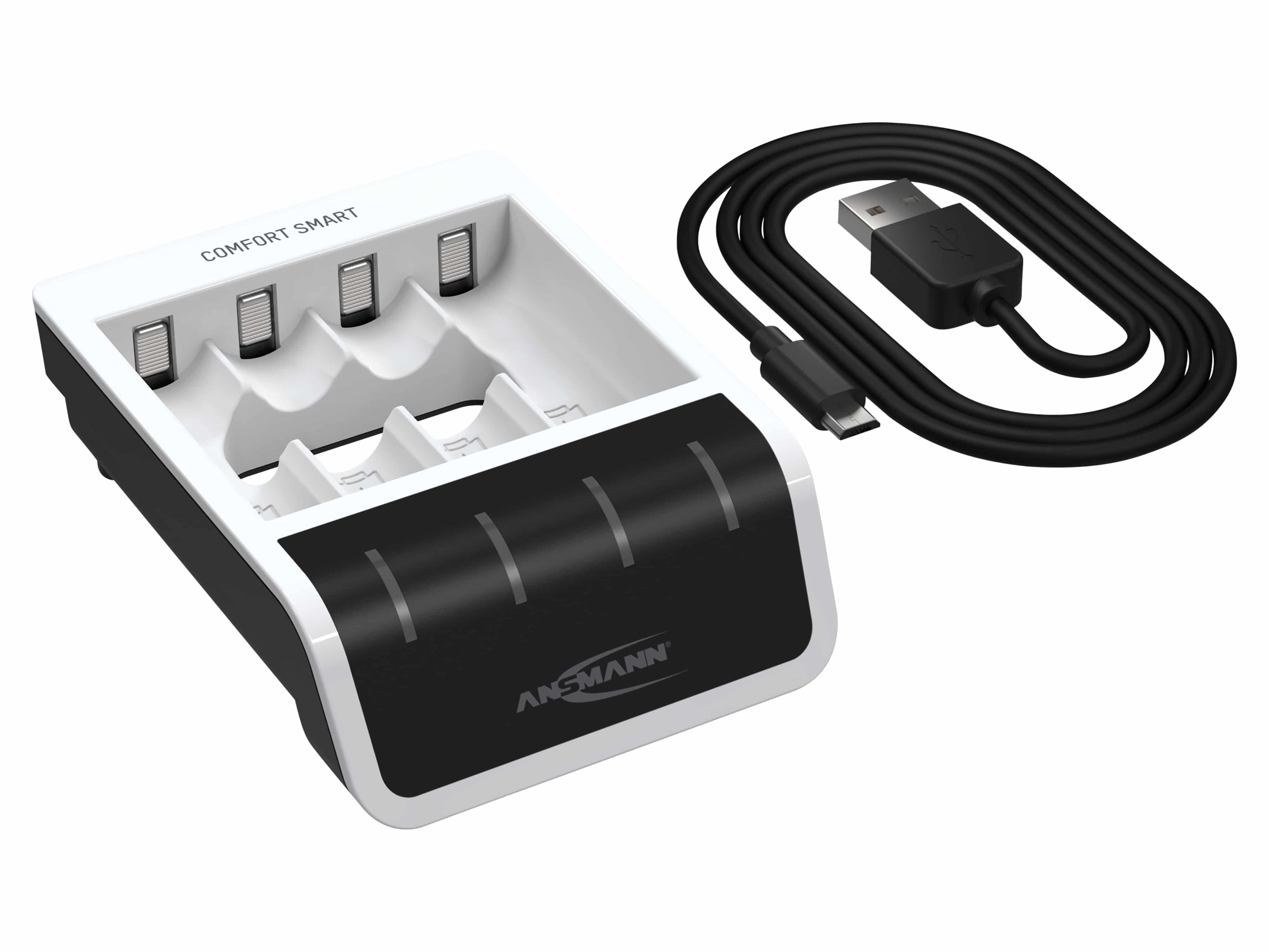 ANSMANN Ladegerät Comfort Smart, mit USB-Eingang ANSMANN Ladegerät Comfort Smart, mit USB-Eingang