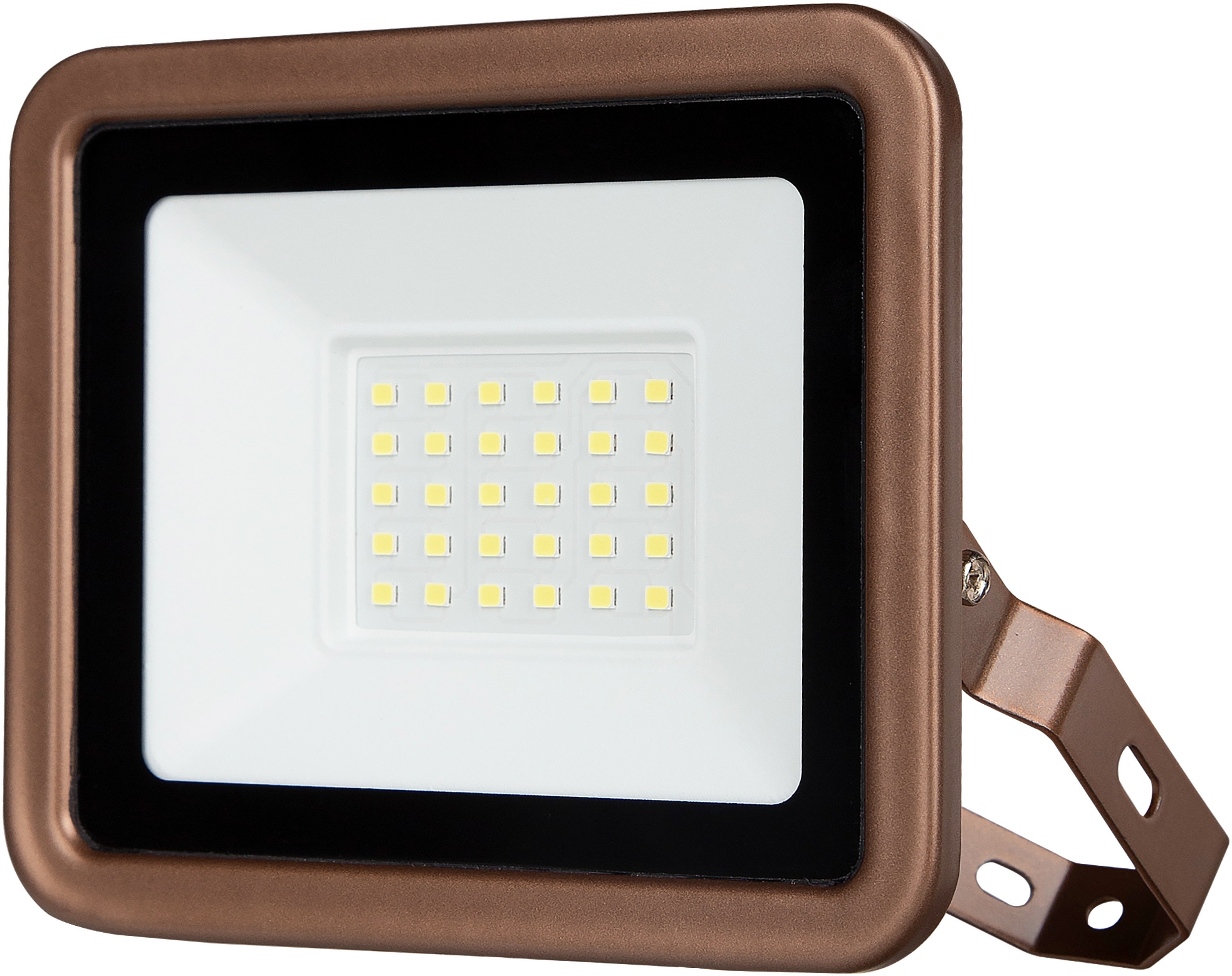 REV LED-Fluter Eco+, 20W, 6500K, 1700lm, kaltweiß, IP65, bronze REV LED-Fluter Eco+, 20W, 6500K, 1700lm, kaltweiß, IP65, bronze