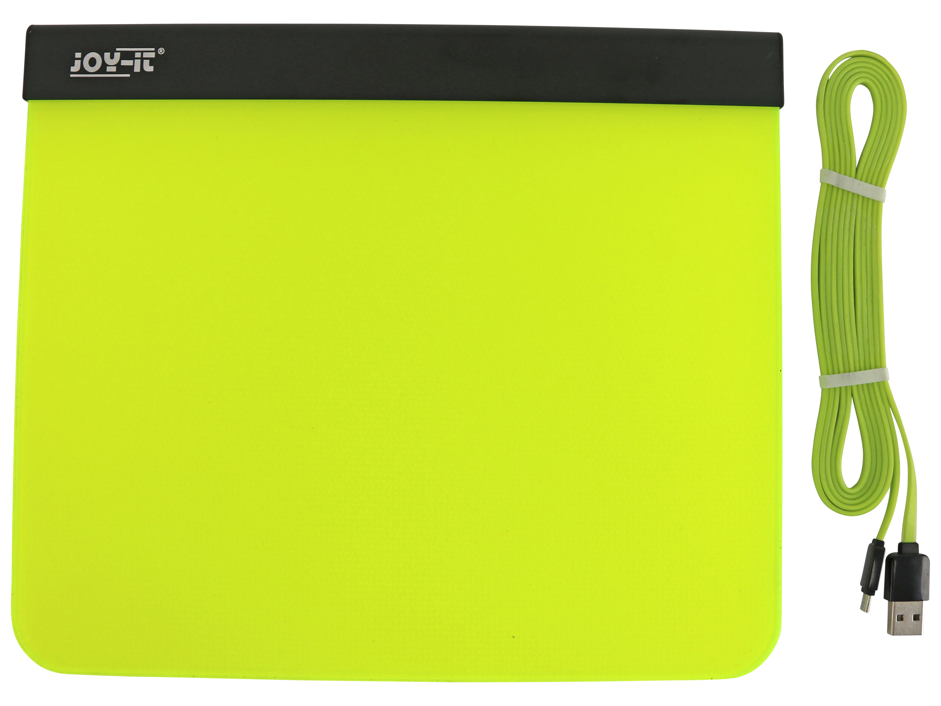 JOY-IT Mouse-LightPad JT-PAD04, neon-gelb