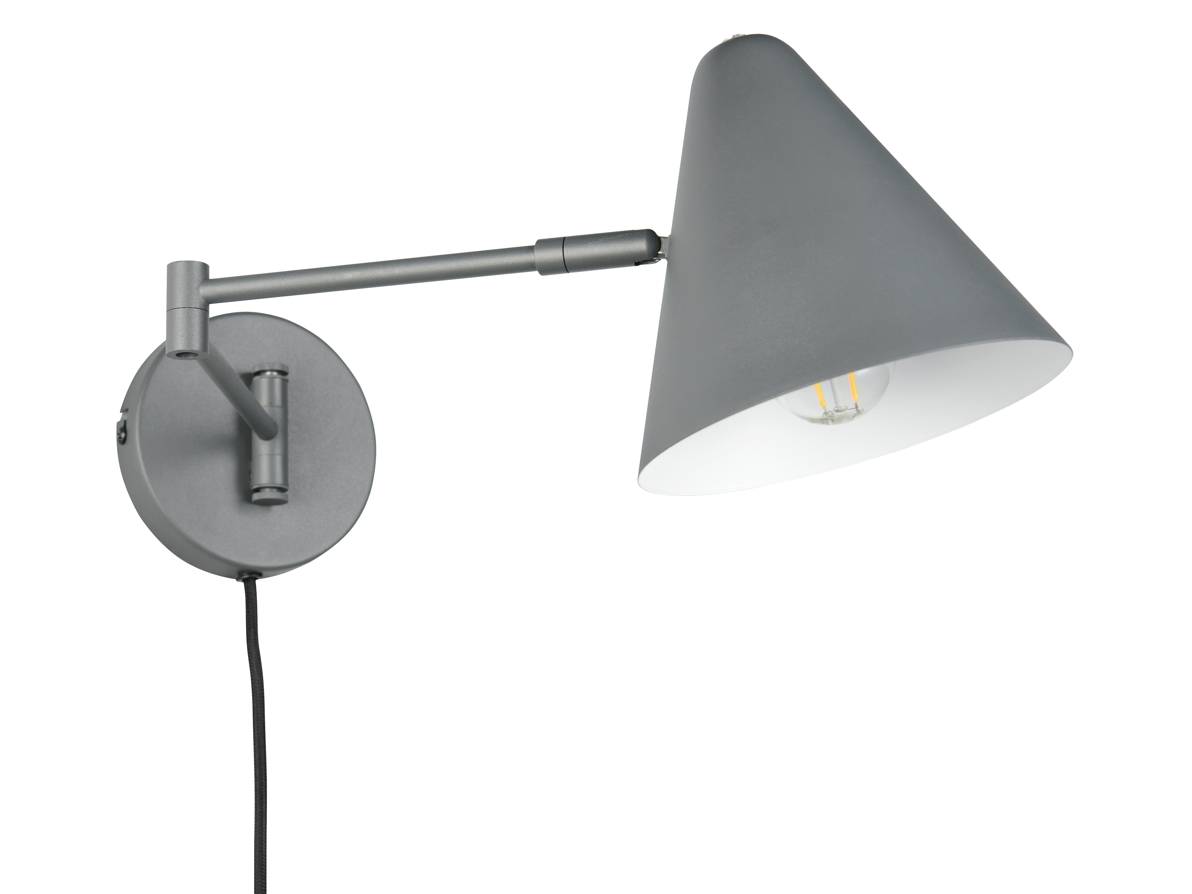 TRIO Wandleuchte Cosima 263970142, E14, ohne LM, IP20, anthrazit TRIO Wandleuchte Cosima 263970142, E14, ohne LM, IP20, anthrazit