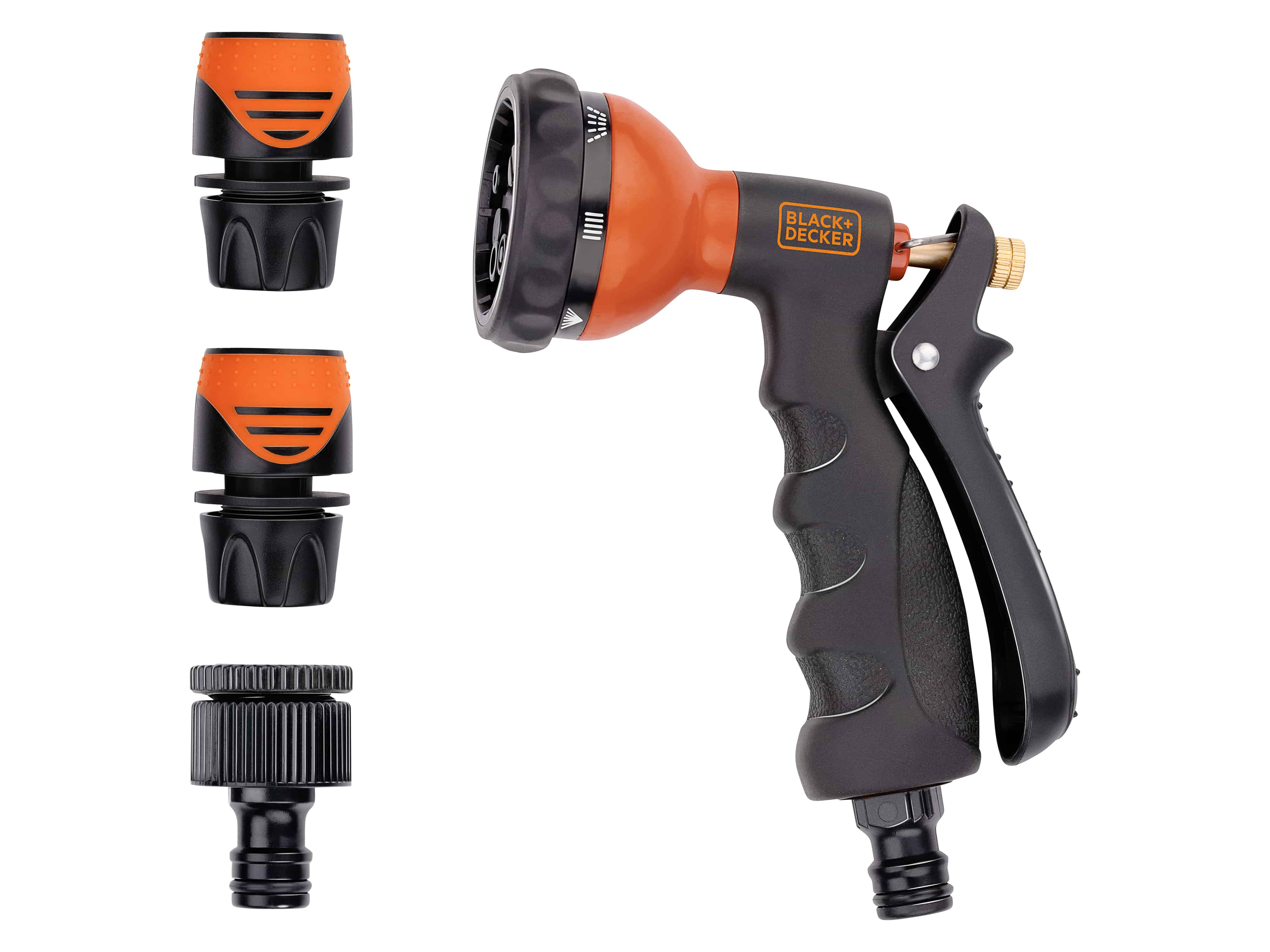 BLACK & DECKER Gartensprüher-Set, 4-teilig, 7 Funktionen BLACK & DECKER Gartensprüher-Set, 4-teilig, 7 Funktionen