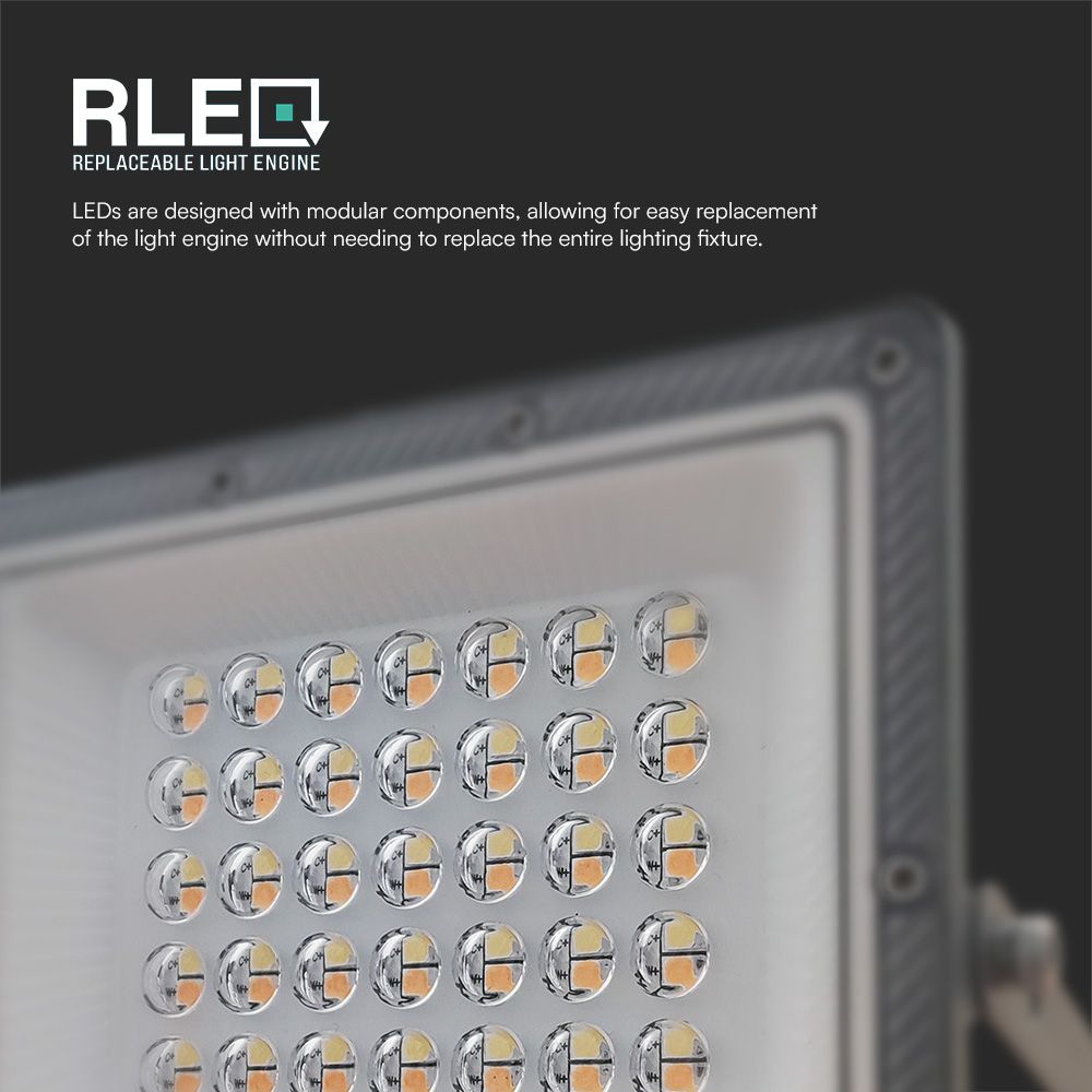 V-TAC LED-Fluter, VT-44030, EEK: F, 30 W, 2350lm, IP65, CCT, gr V-TAC LED-Fluter, VT-44030, EEK: F, 30 W, 2350lm, IP65, CCT, gr