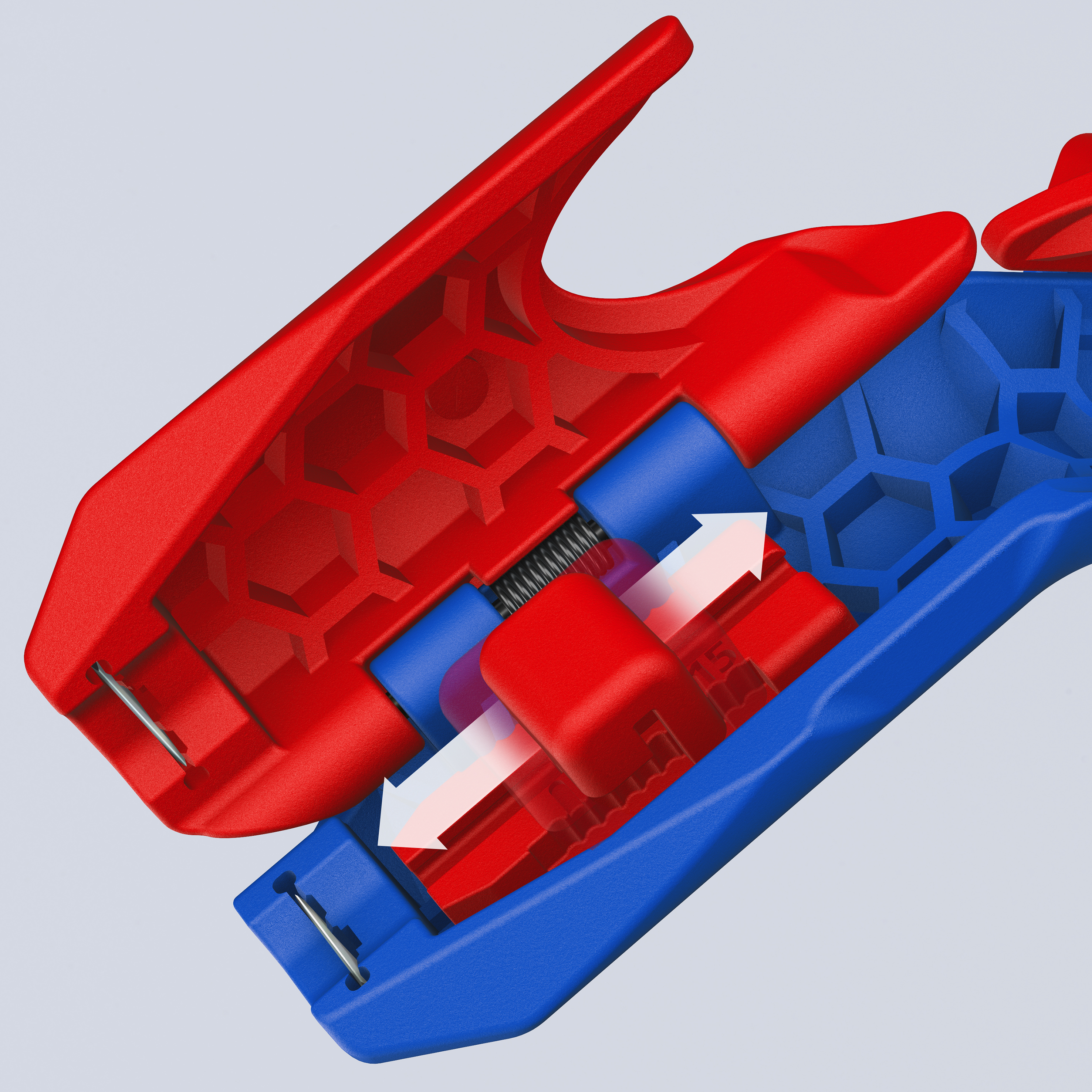KNIPEX Abmantelungswerkzeug ErgoStrip PV, 16 95 03 SB KNIPEX Abmantelungswerkzeug ErgoStrip PV, 16 95 03 SB