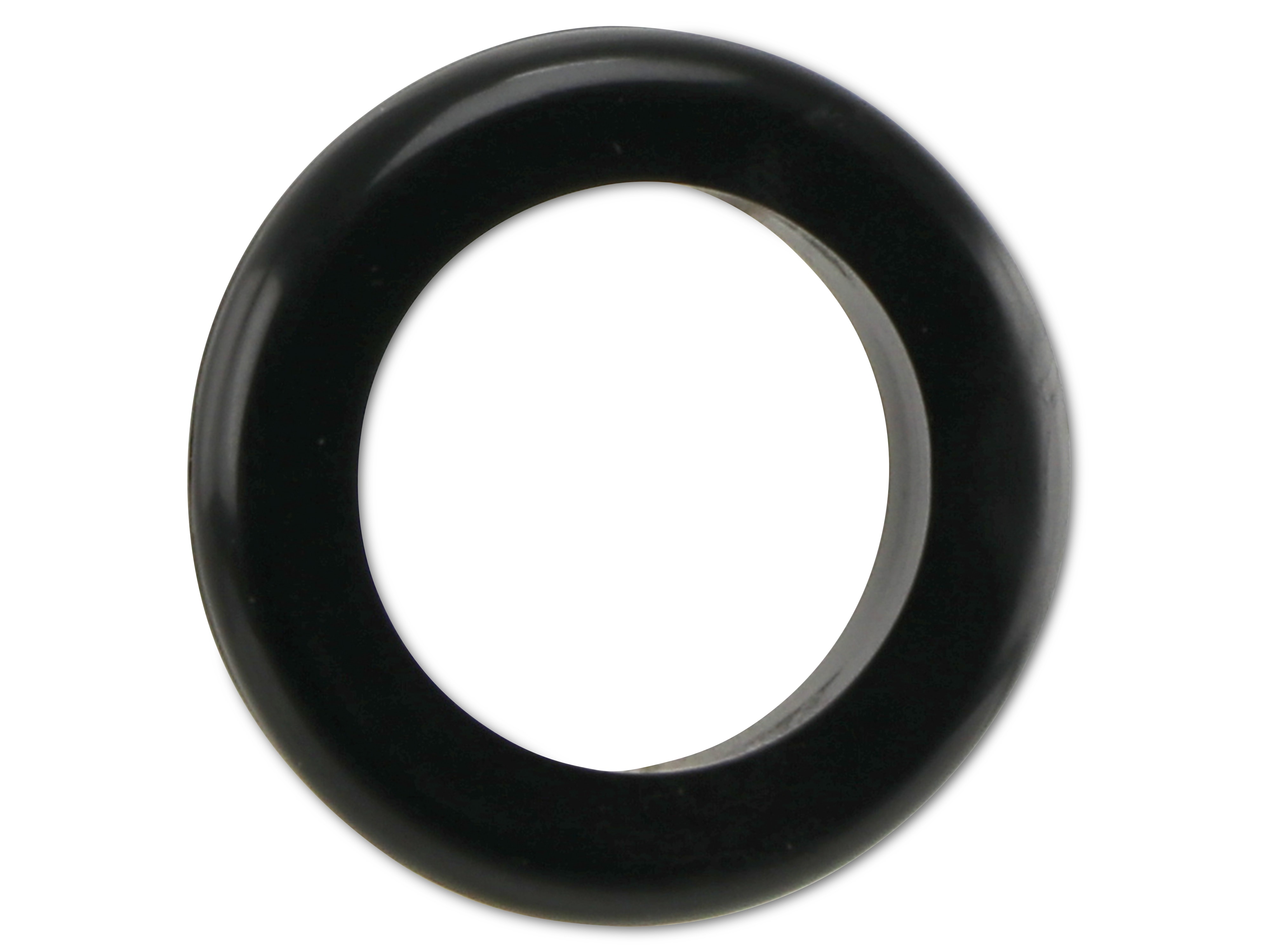 KSS Kabeldurchführungstülle PVC, schwarz, Plattenstärke 1,5, Loch-Ø 25, offen, 1 Stück KSS Kabeldurchführungstülle PVC, schwarz, Plattenstärke 1,5, Loch-Ø 25, offen, 1 Stück