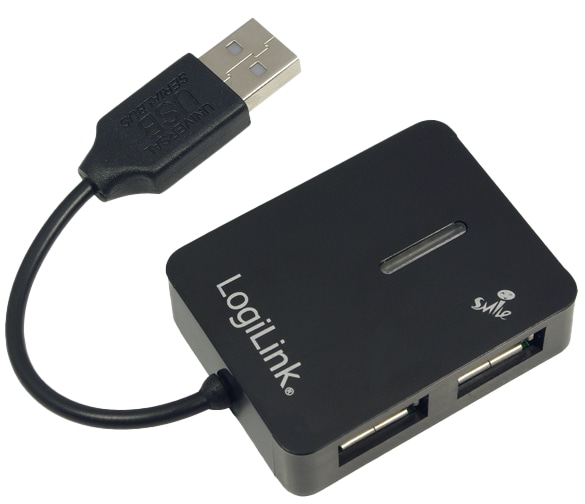 LOGILINK USB-Hub UA0139 4-port Smile LOGILINK USB-Hub UA0139 4-port Smile