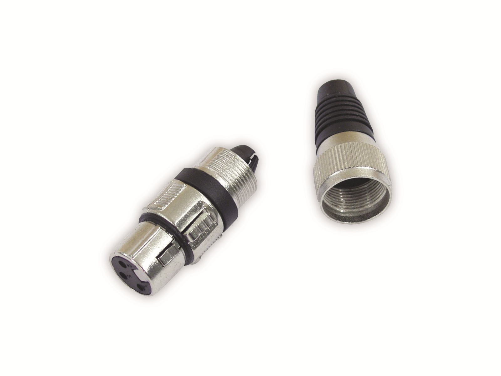 OMNITRONIC XLR-Buchse 3-polig, schwarz, 10 Stück OMNITRONIC XLR-Buchse 3-polig, schwarz, 10 Stück
