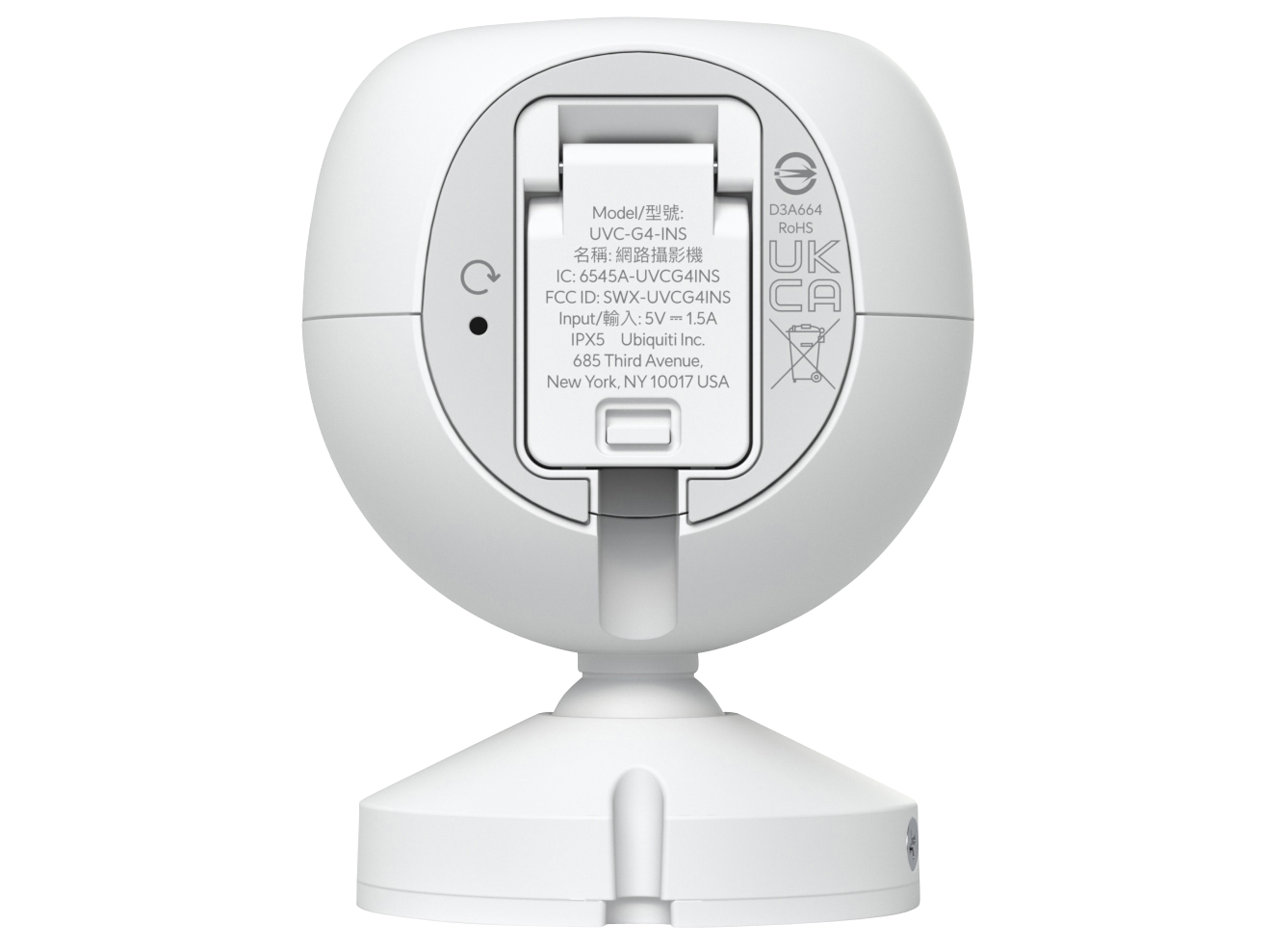 UBIQUITI Überwachungskamera G4 Instant, WLAN, Innenbereich, 2K