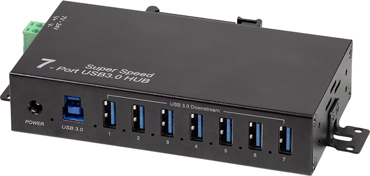 LOGILINK USB-Hub UA0444 7-Port Industrie