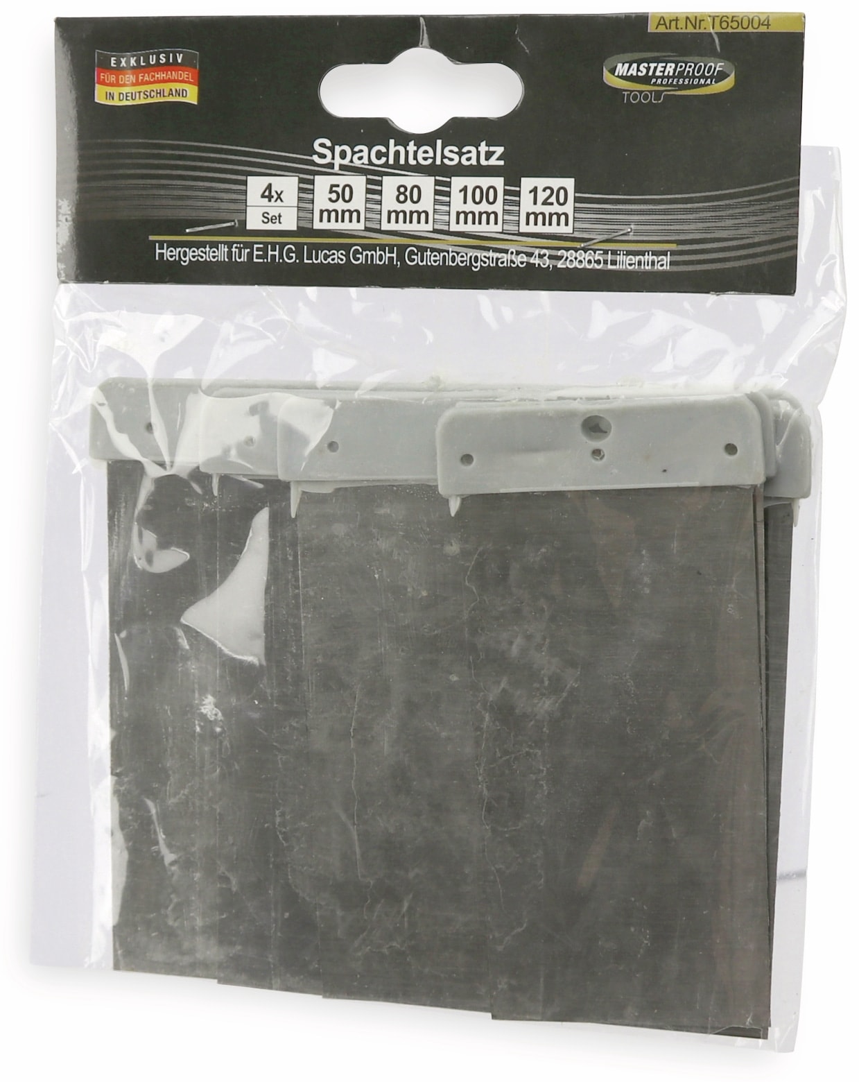 MASTERPROOF Spachtel-Set, 4 Stück MASTERPROOF Spachtel-Set, 4 Stück