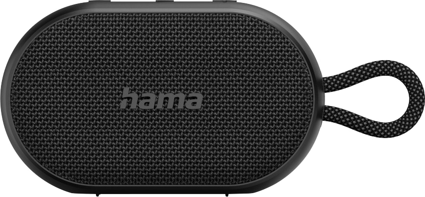 HAMA Bluetooth Lautsprecher "Buddy 3.0", 6 W, IPX7 Wasserdicht, Schwarz Bluetooth Lautsprecher "Buddy 3.0", 6 W, IPX7 Wasserdicht, Schwarz